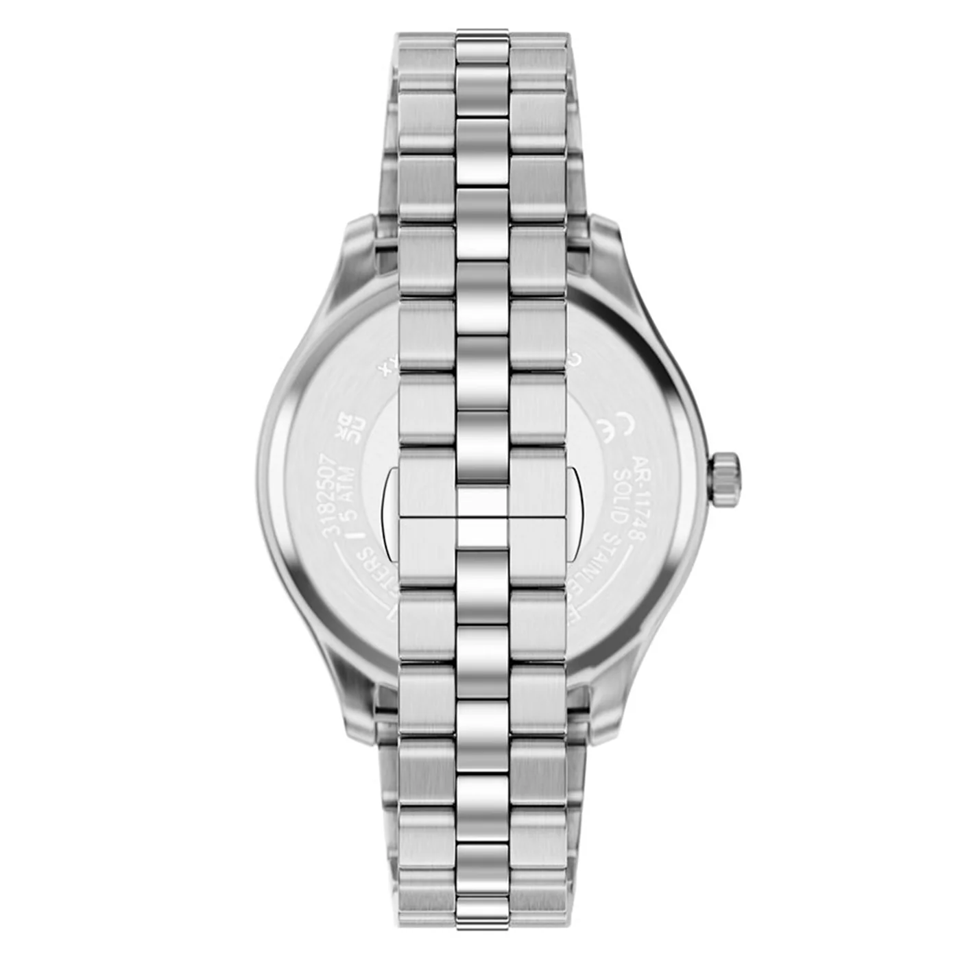 Emporio Armani Round Blue Dial Watch AR11748 - Image 8