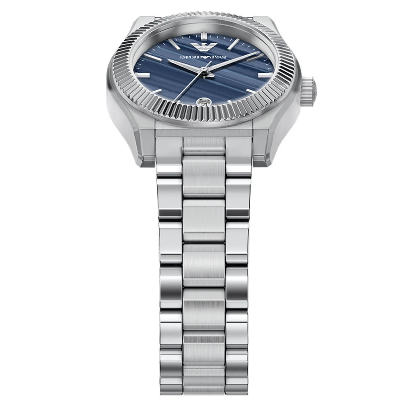 Emporio Armani Round Blue Dial Watch AR11760 - Image 4