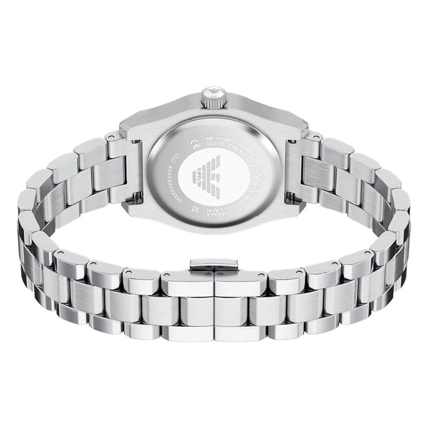 Emporio Armani Round Blue Dial Watch AR11760 - Image 7