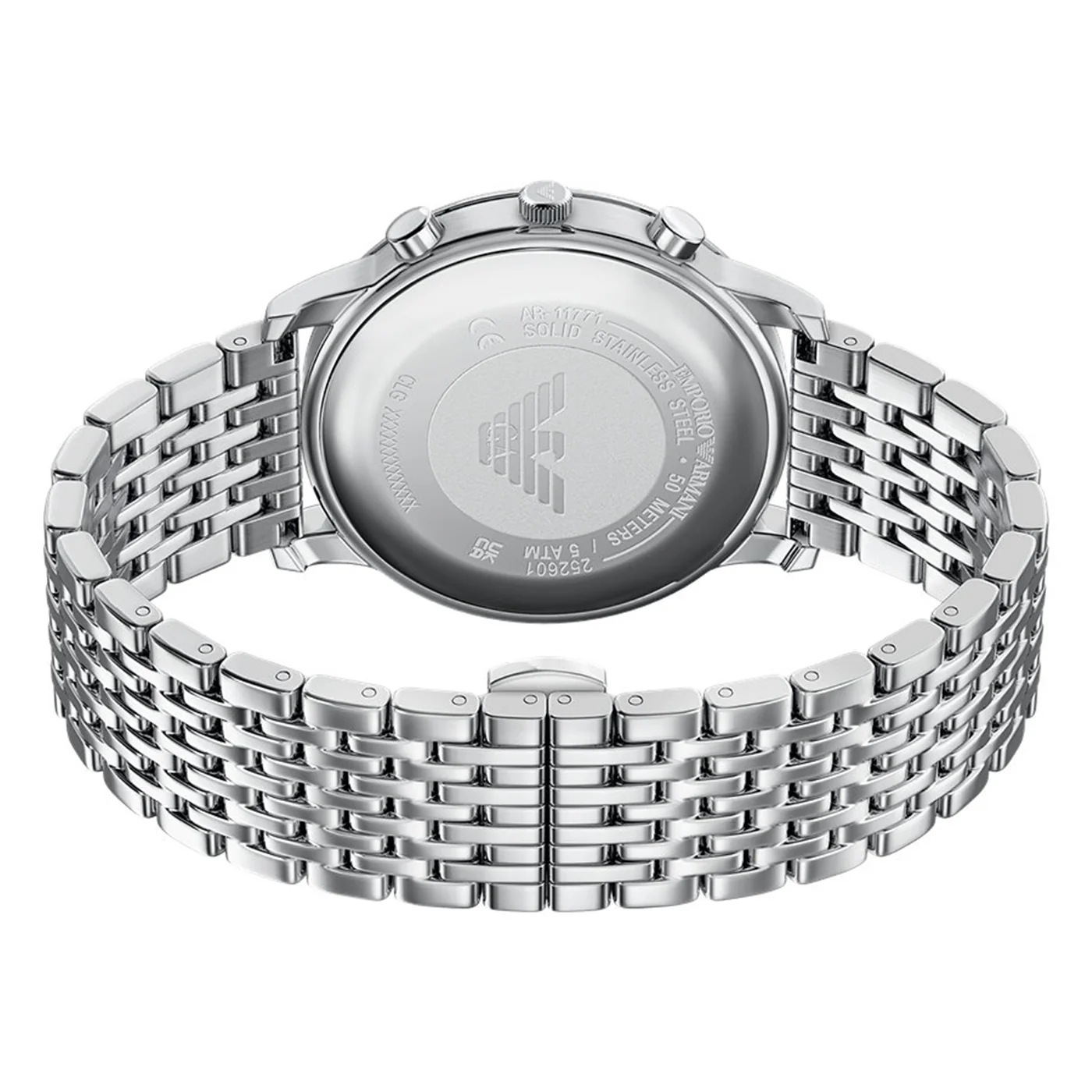 Emporio Armani Round Blue Dial Watch AR11771 - Image 7
