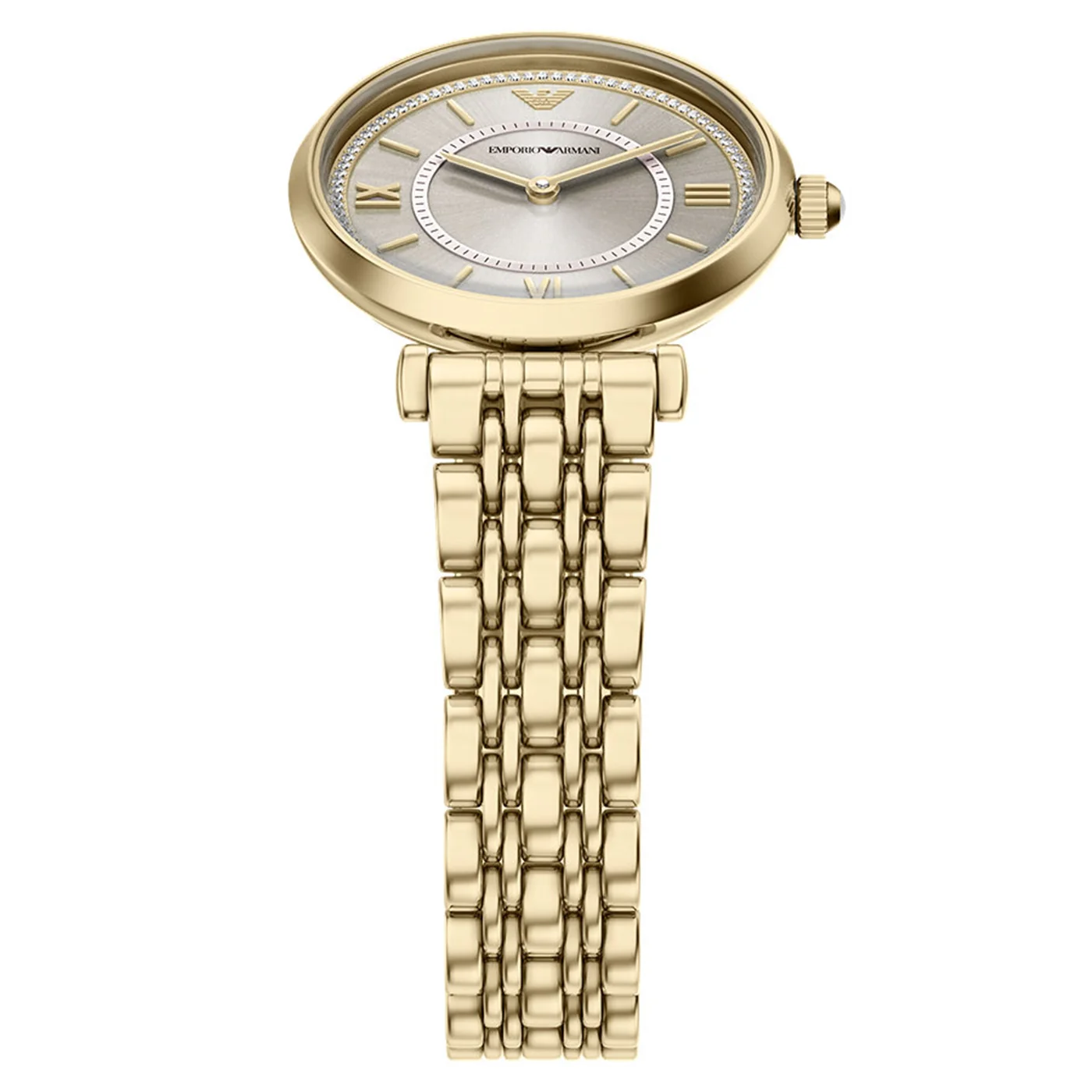 Emporio Armani Round Gold Dial Watch AR11766 - Image 4