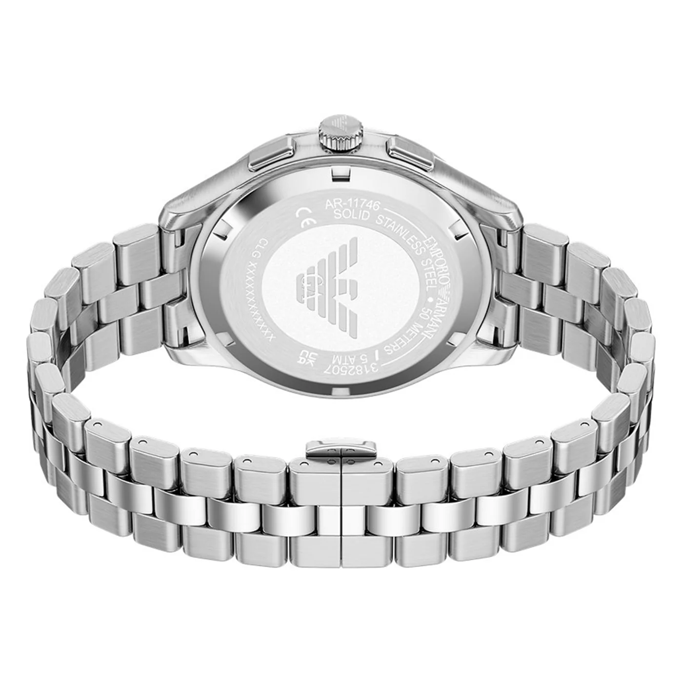 Emporio Armani Round Green Dial Watch AR11746 - Image 8