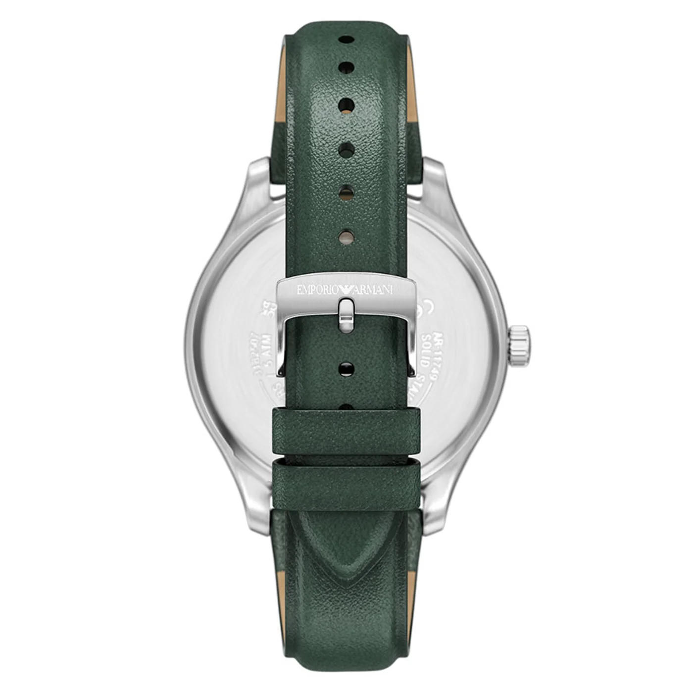 Emporio Armani Round Green Dial Watch AR11749 - Image 9