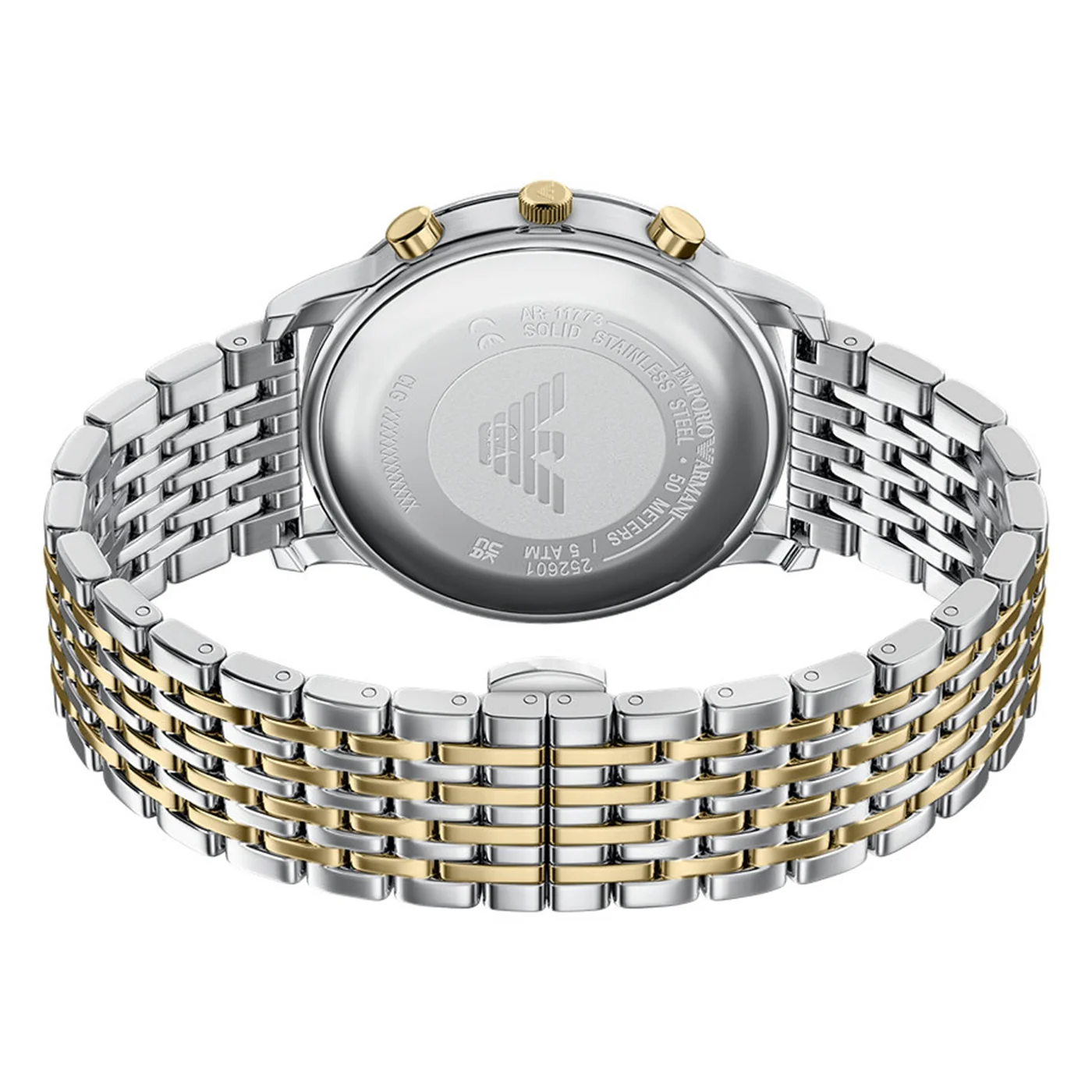 Emporio Armani Round Grey Dial Watch AR11773 - Image 6