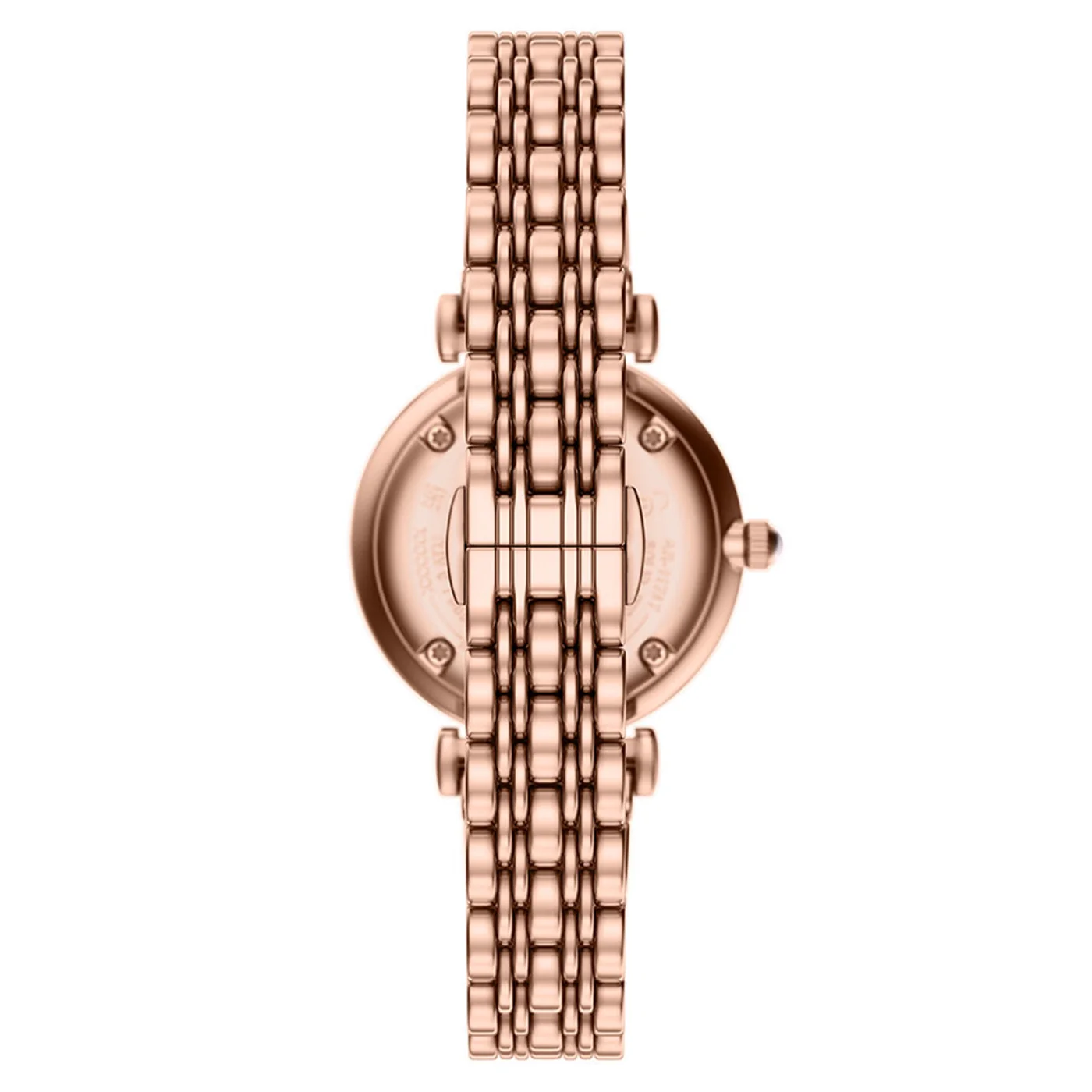 Emporio Armani Round Pink Dial Watch AR11767 - Image 6