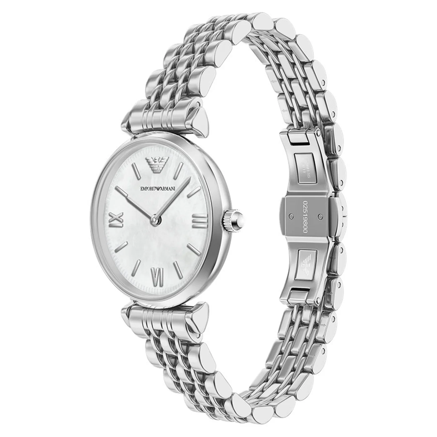 Emporio Armani Round White Dial Watch AR11768 - Image 2