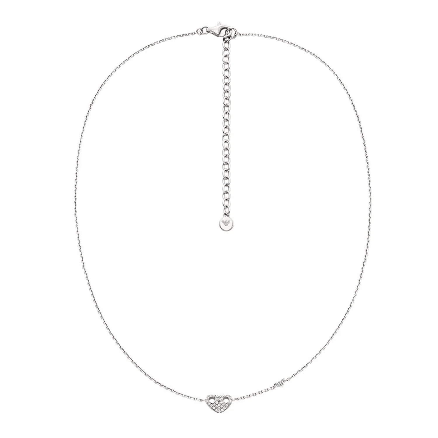 Emporio Armani Sentimental 925 Sterling Silver Women's Necklace EG3646040 - Image 3