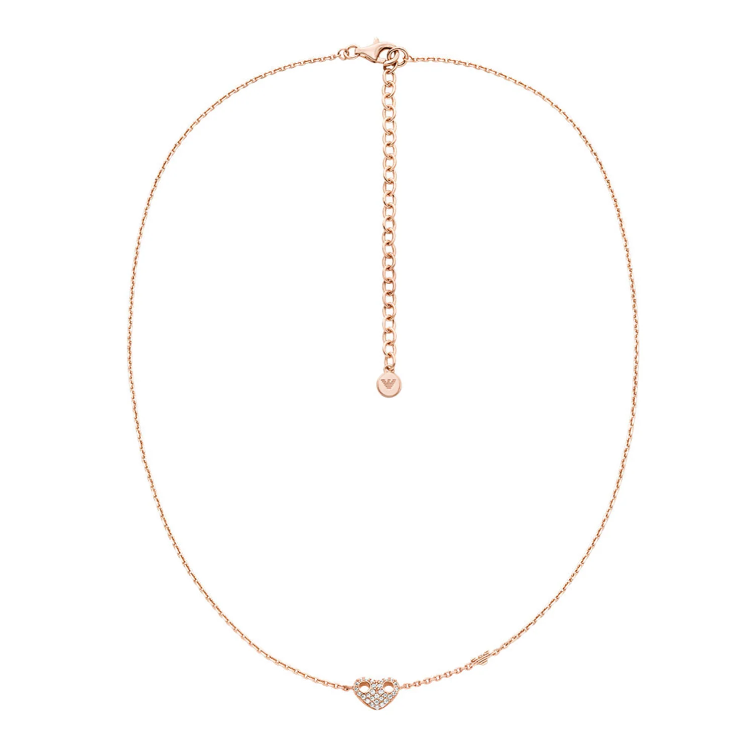 Emporio Armani Sentimental 925 Sterling Silver Women's Necklace EG3648221 - Image 3