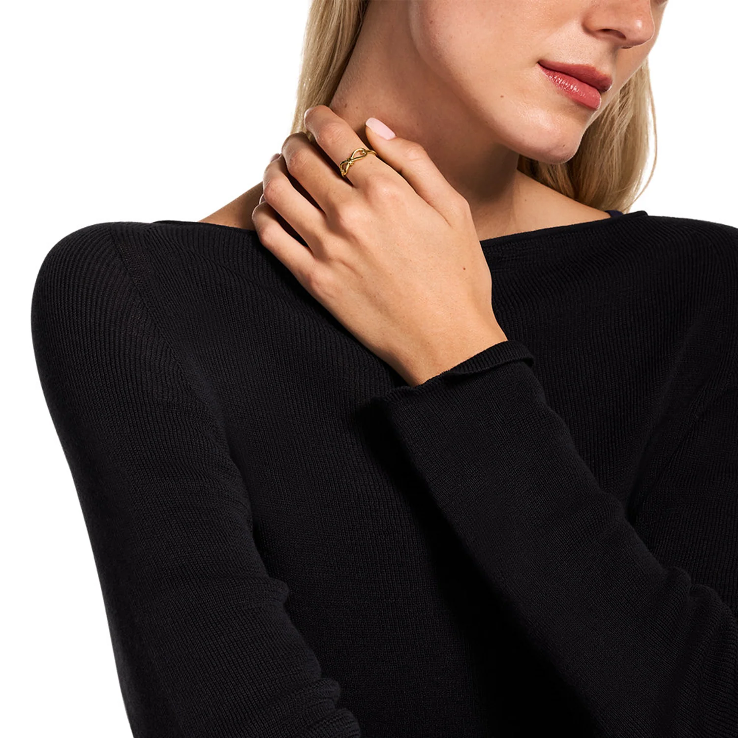 Emporio Armani Sentimental Brass Women's Ring EGS3328710-5.5 - Image 3