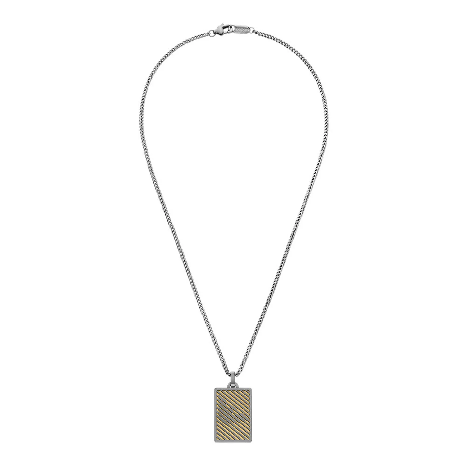 Emporio Armani Silver Stainless Steel Necklace EGS3239060 - Image 2