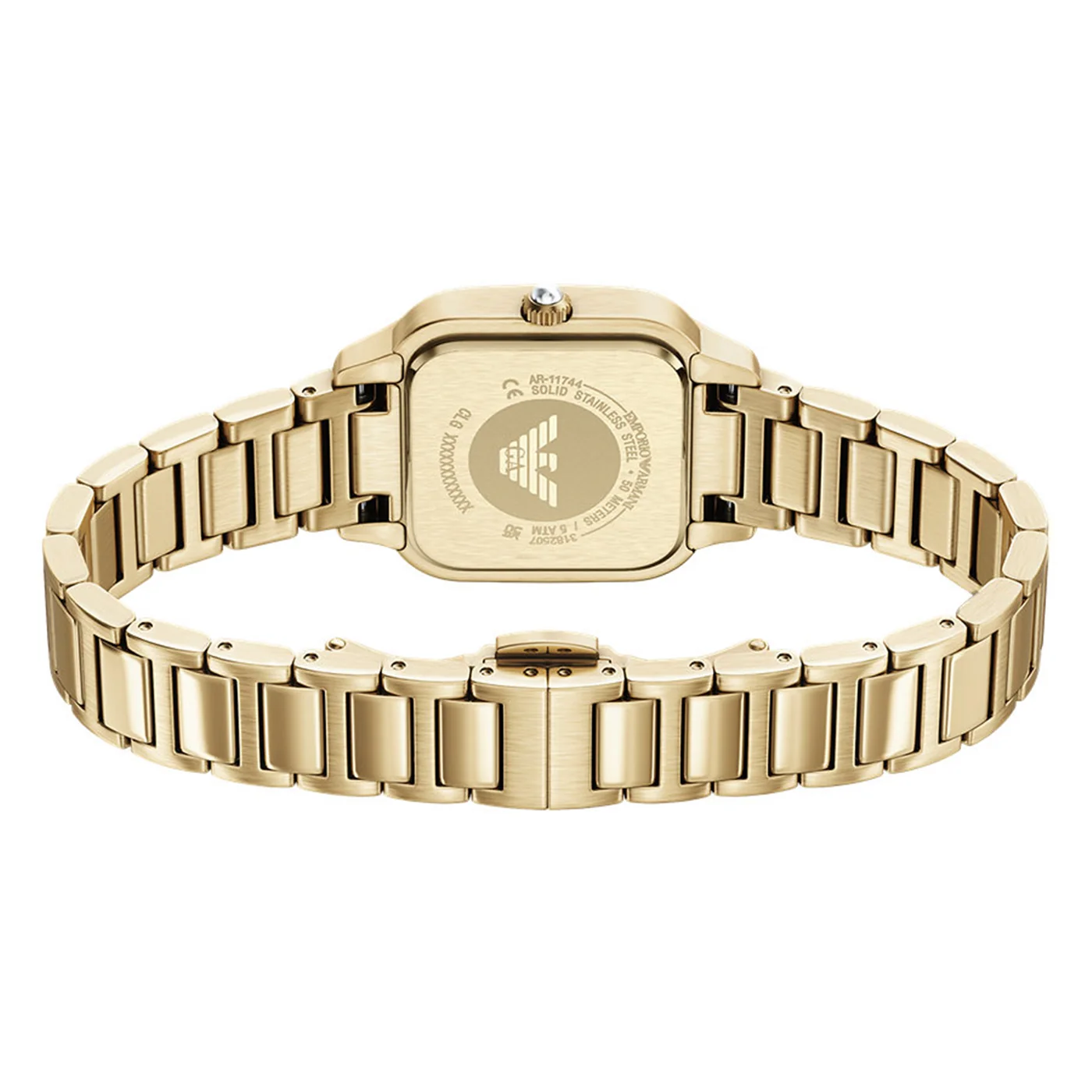 Emporio Armani Square White Dial Watch AR11744 - Image 4