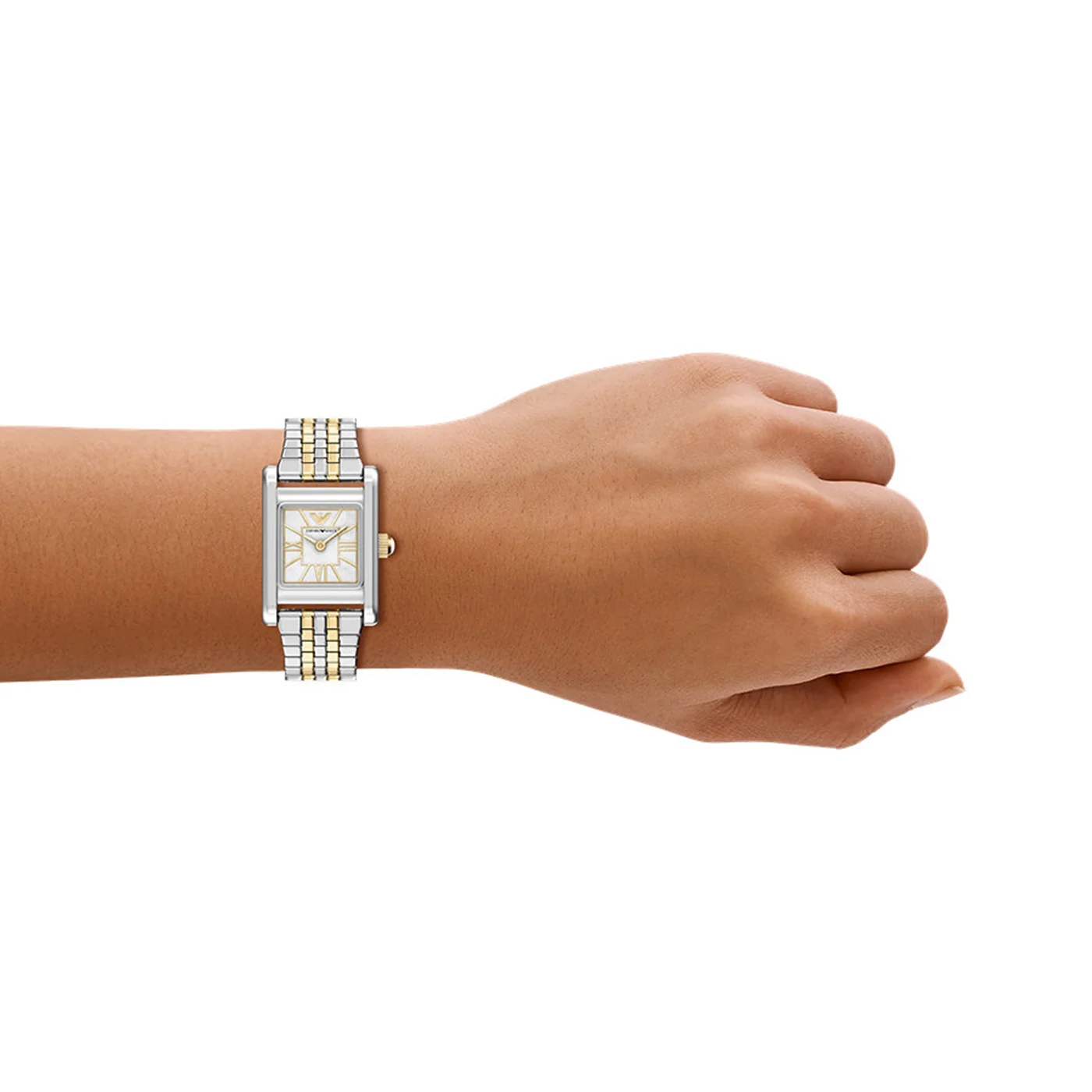 Emporio Armani Square White Dial Watch AR11763 - Image 3