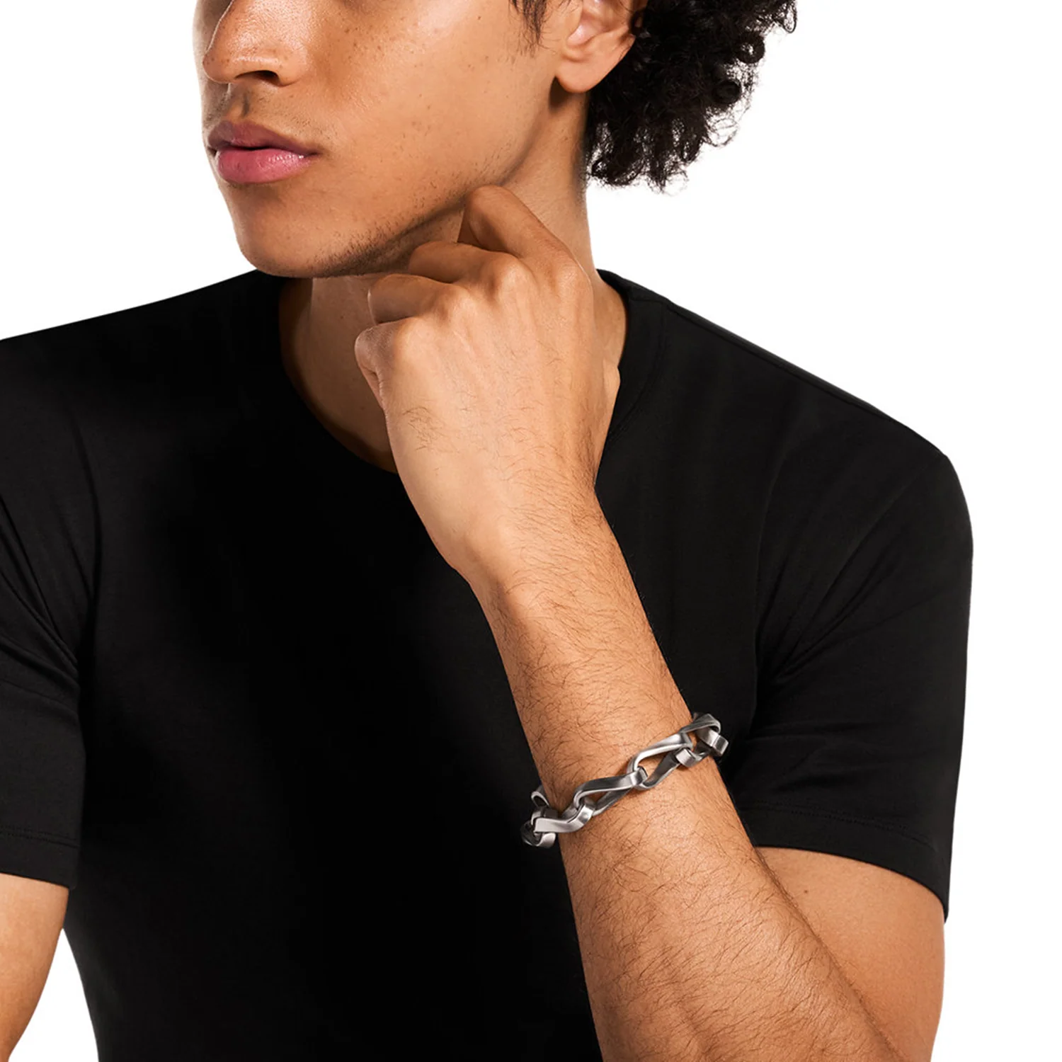 Emporio Armani Stainless Steel Men's Bracelet EGS3302040 - Image 2