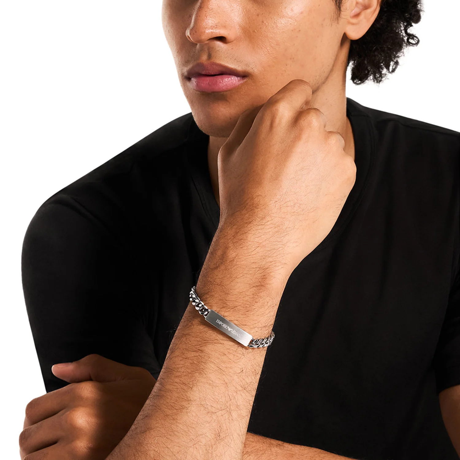 Emporio Armani Stainless Steel Men's Bracelet EGS3304040 - Image 2