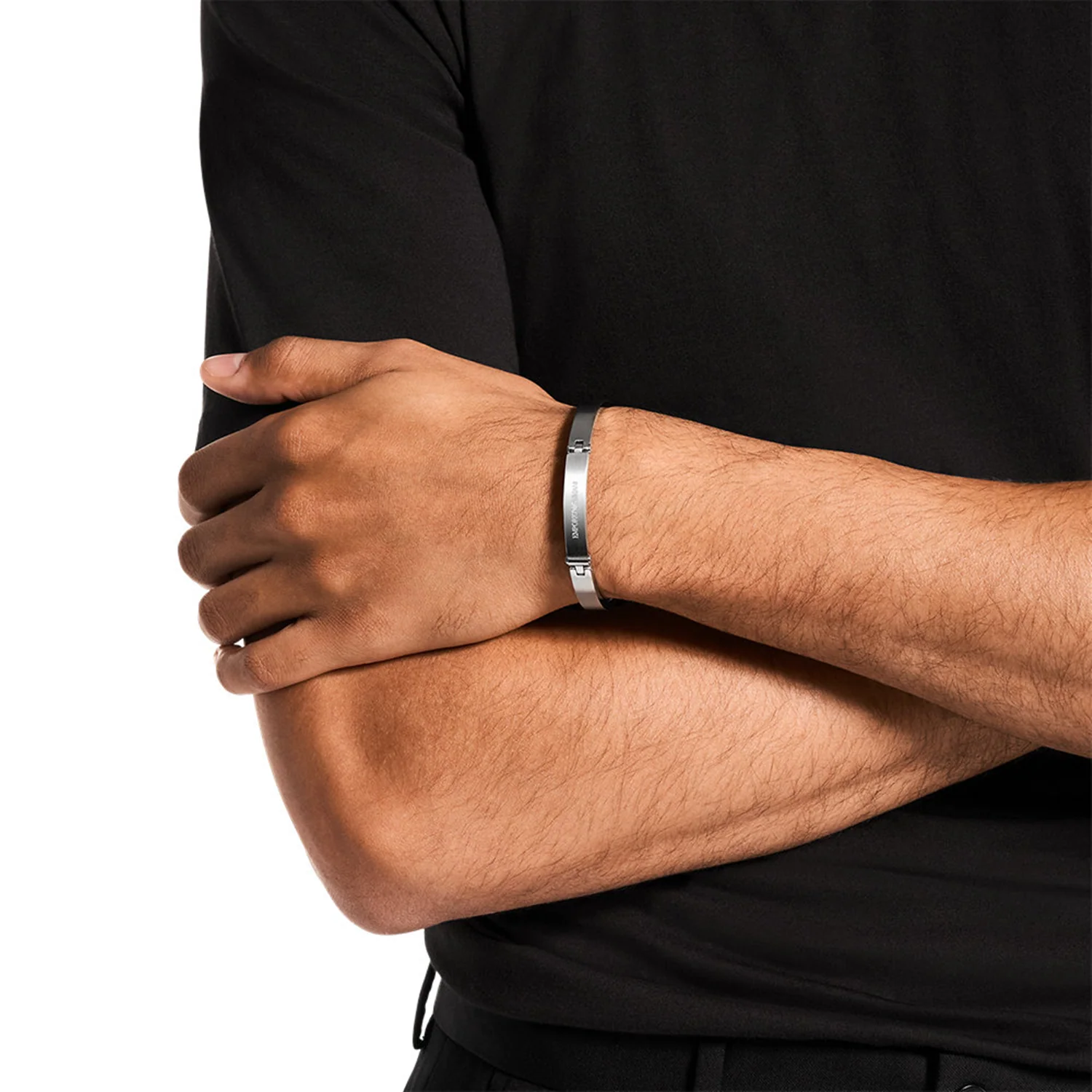 Emporio Armani Stainless Steel Men's Bracelet EGS3307040 - Image 2