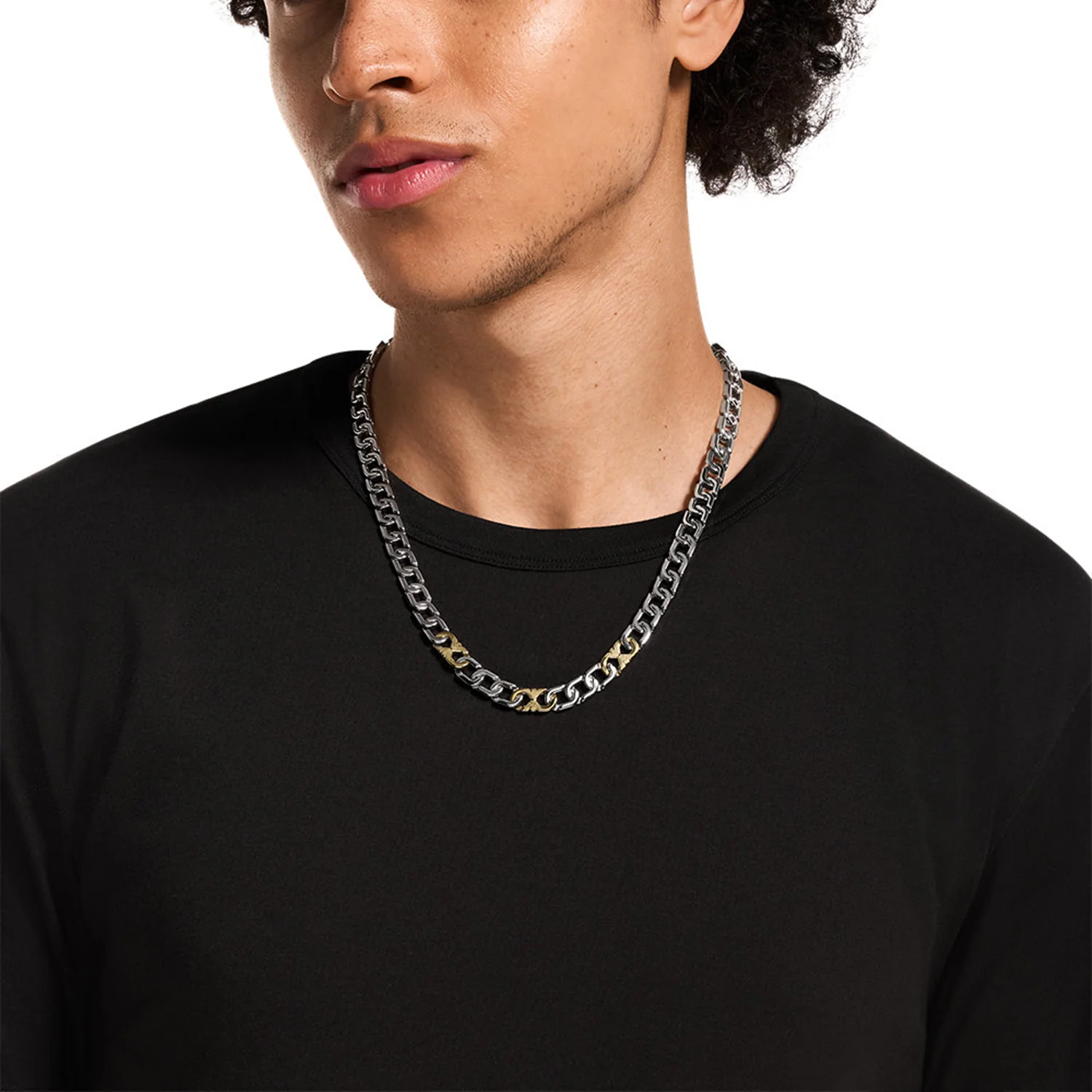 Emporio Armani Stainless Steel Men's Necklace EGS3297040 - Image 2