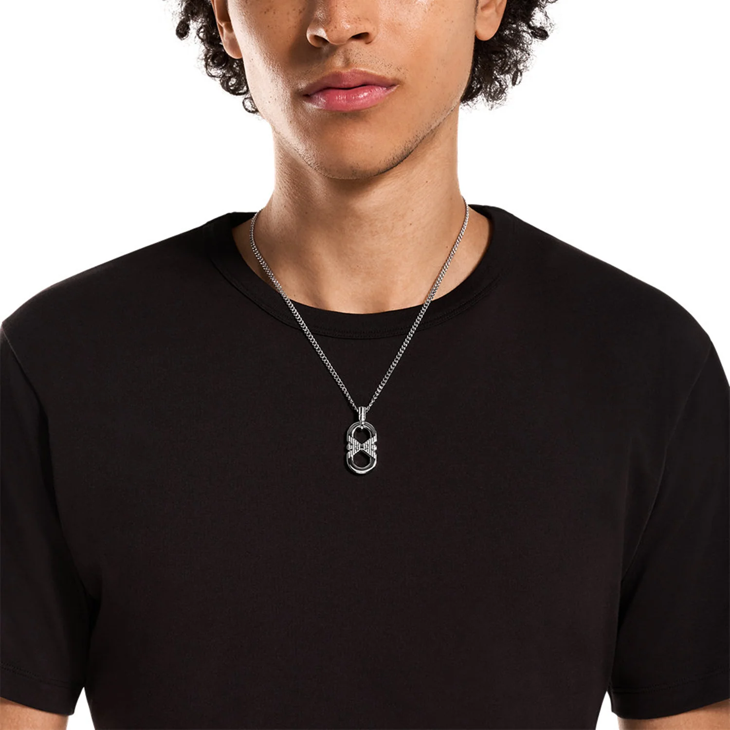 Emporio Armani Stainless Steel Men's Necklace EGS3300040 - Image 2