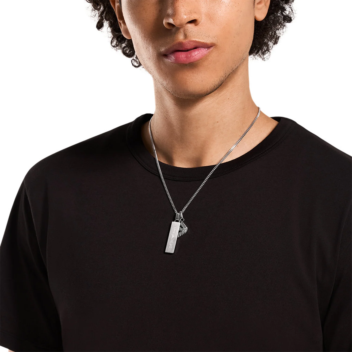 Emporio Armani Stainless Steel Men's Necklace EGS3306040 - Image 2