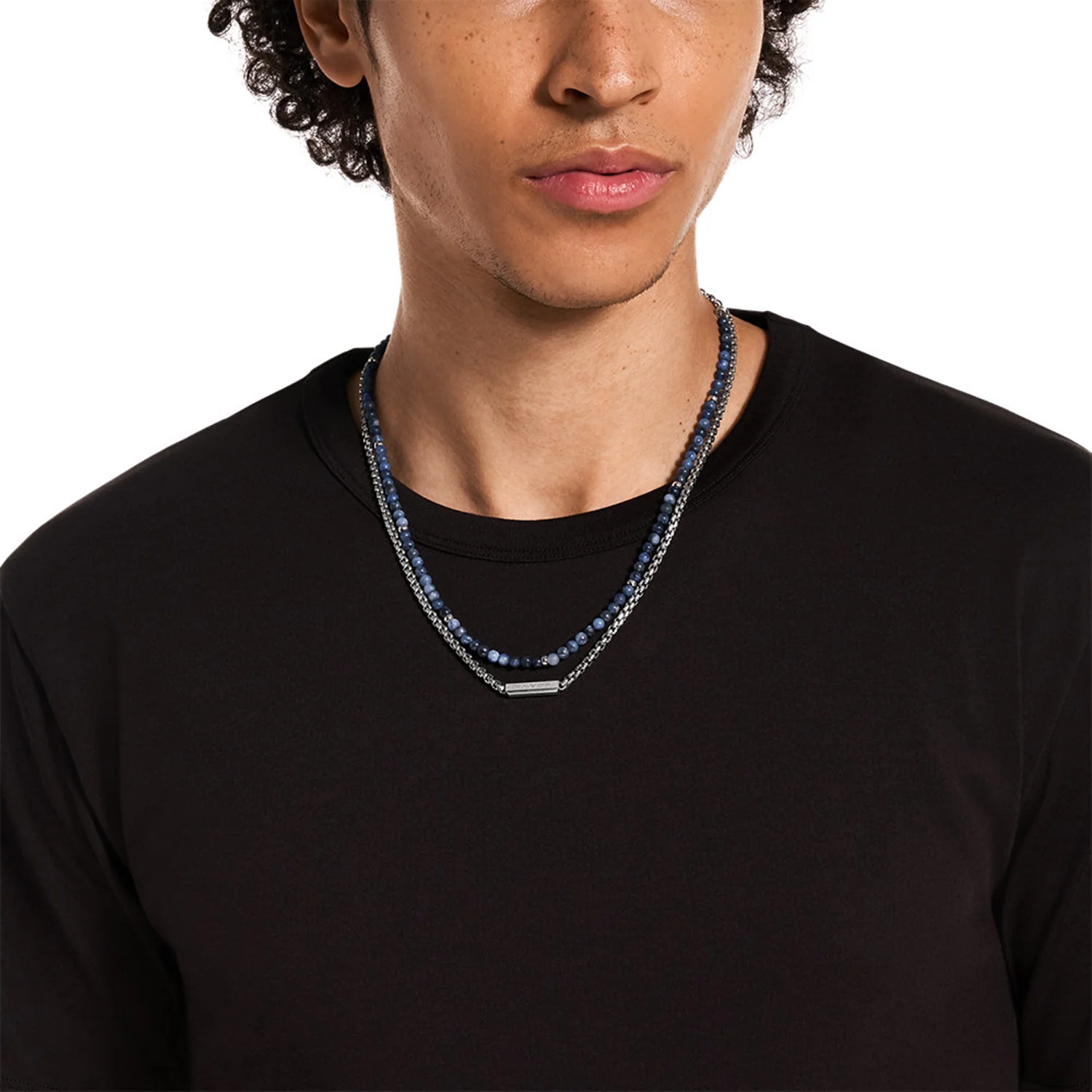 Emporio Armani Stainless Steel Men's Necklace EGS3312040 - Image 2