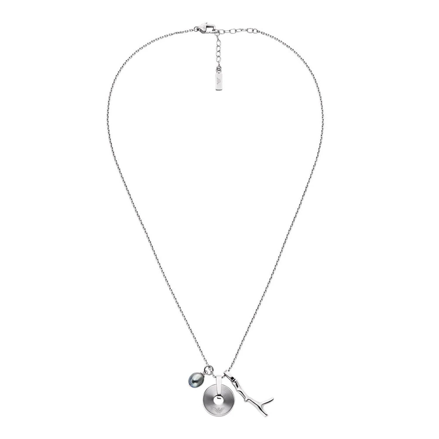 Emporio Armani Stainless Steel Men's Necklace EGS3315040 - Image 3