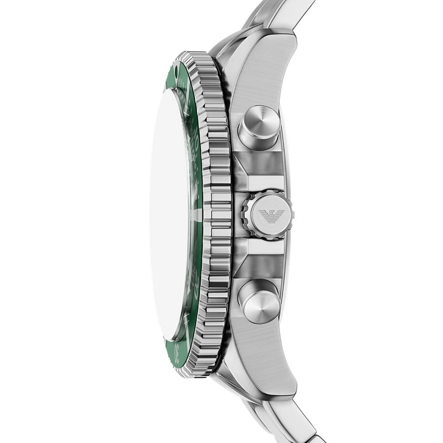 Emporio Armani World Explorer Solar Green Dial Watch AR11741 - Image 4