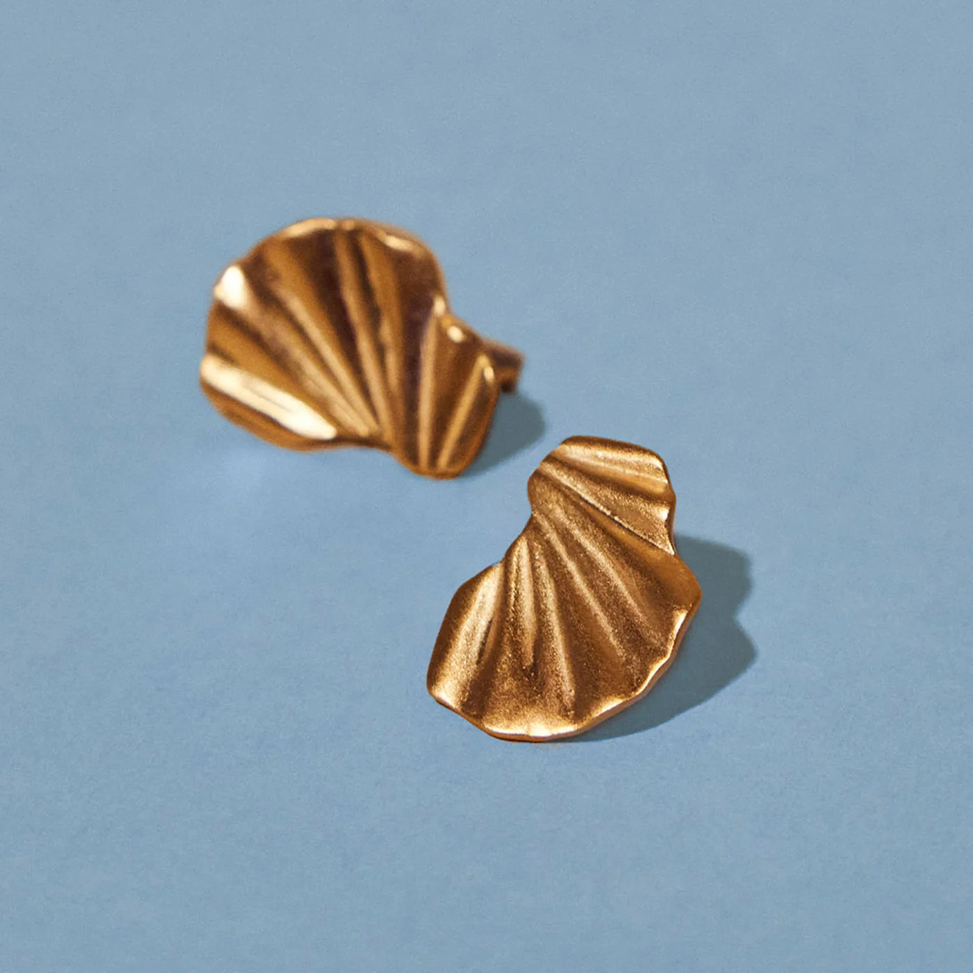 ENAMEL Copenhagen 18 karat gold plated Earrings E70GM - Image 2