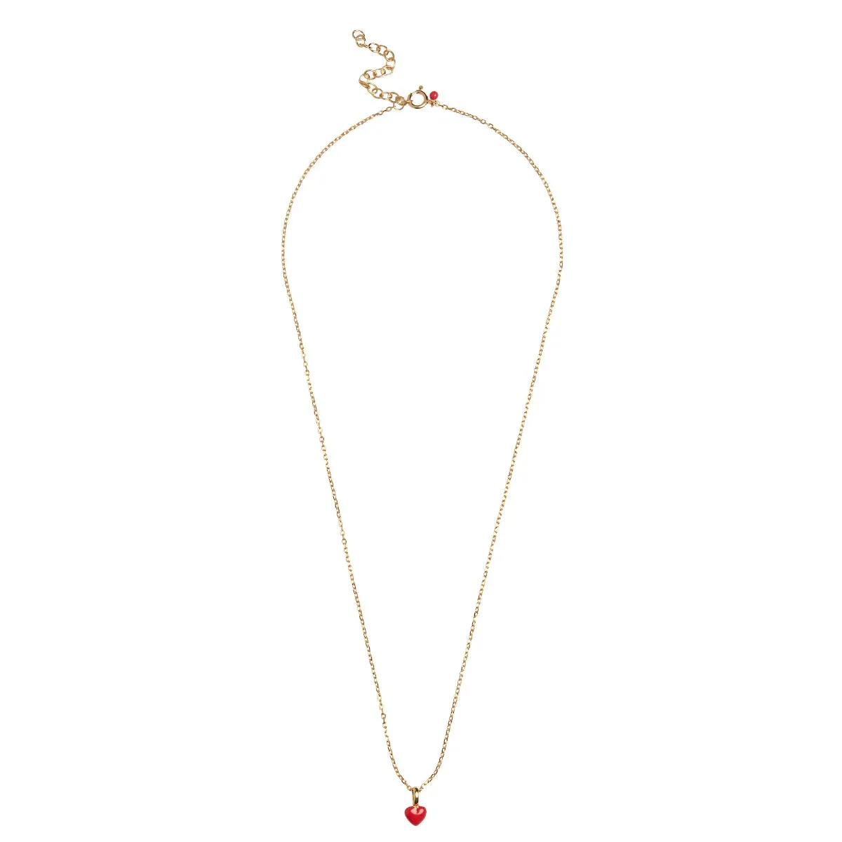 ENAMEL Copenhagen 18 karat gold plated Necklace N127G-R - Image 4