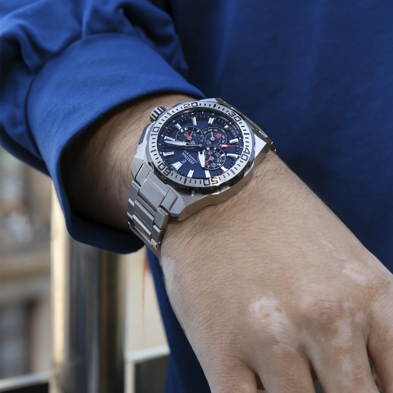 Festina Chrono Bike Blue Men's Watch F20724/2 - Image 2