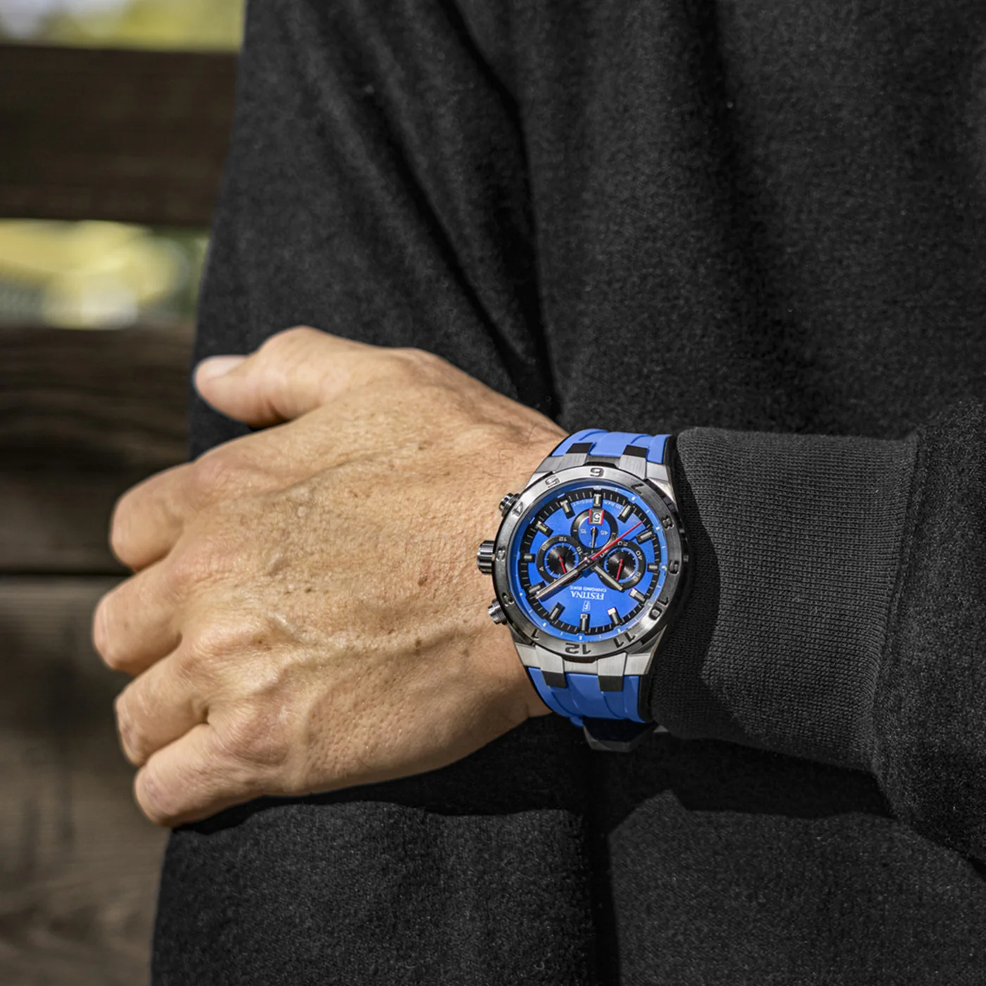 Festina Chrono Bike Blue Watch F20671/3 - Image 2