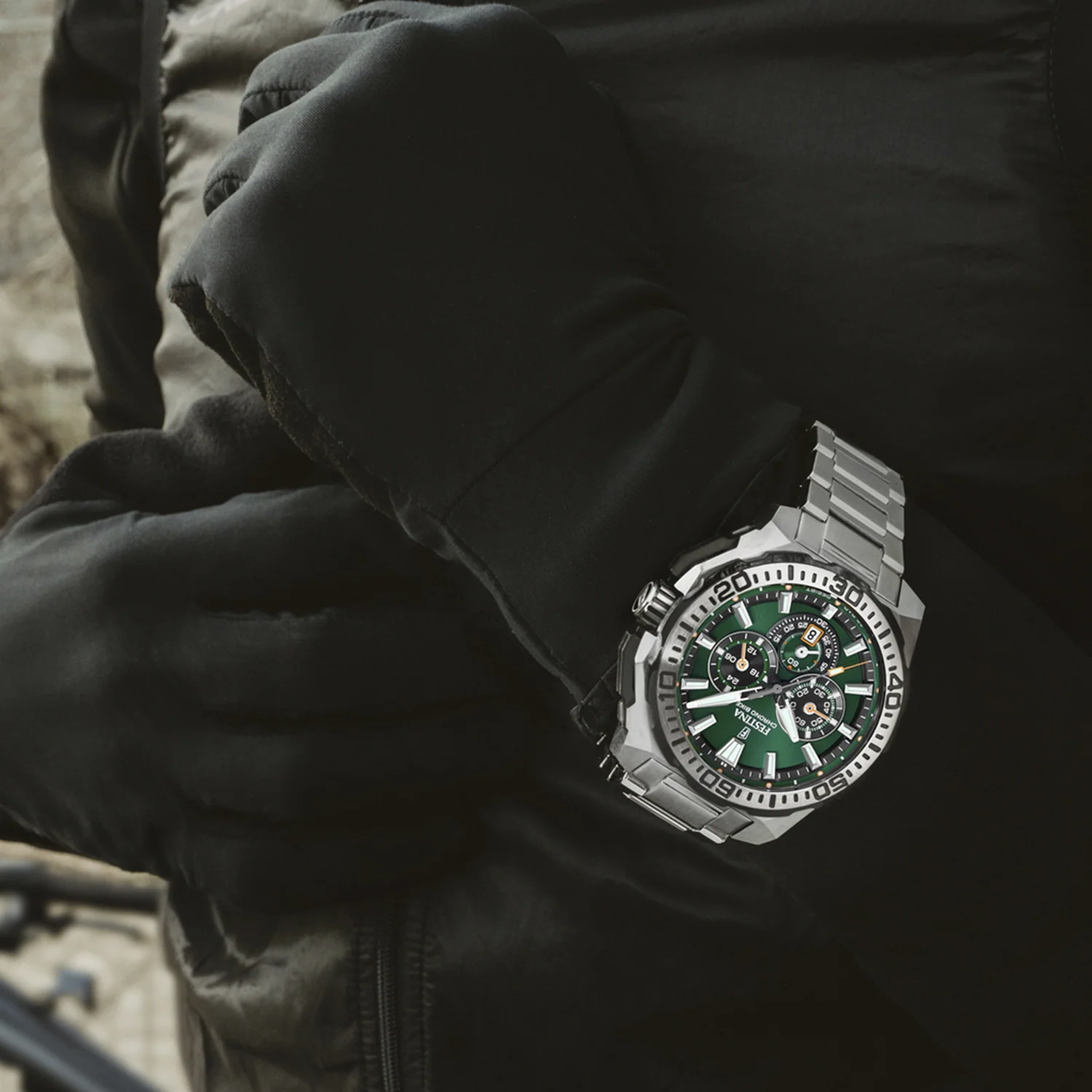 Festina Chrono Bike Green Men's Watch F20724/3 - Image 2