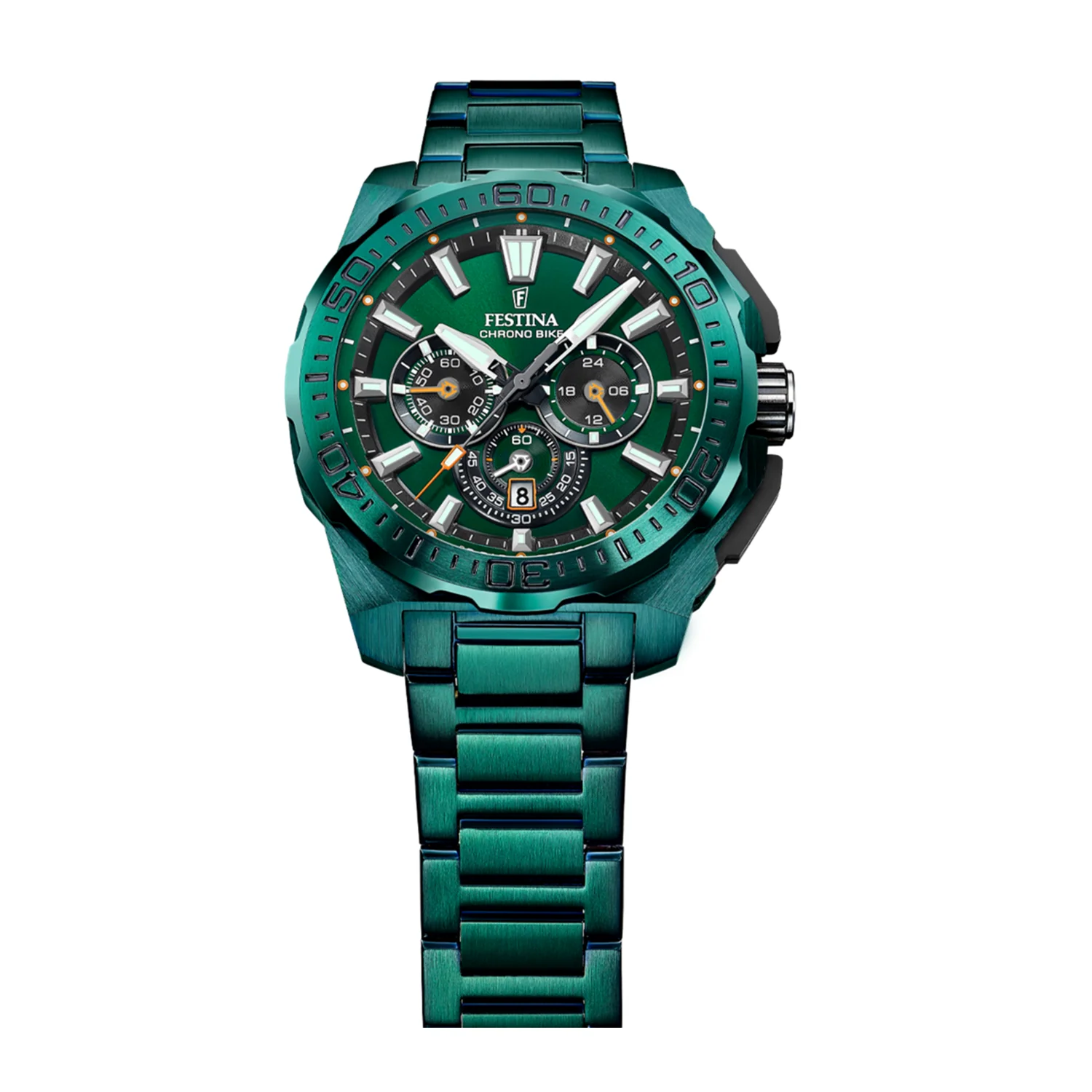 Festina Chrono Bike Green Men's Watch F20730/1 - Image 3