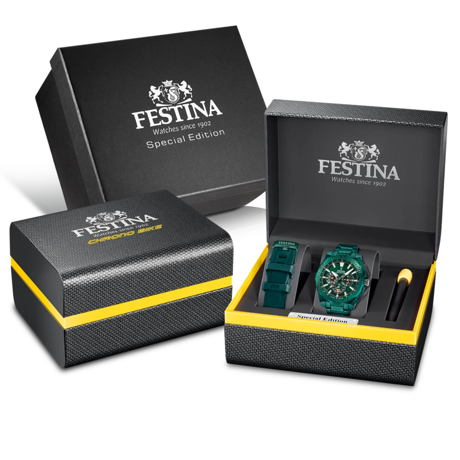 Festina Chrono Bike Green Men's Watch F20730/1 - Image 8