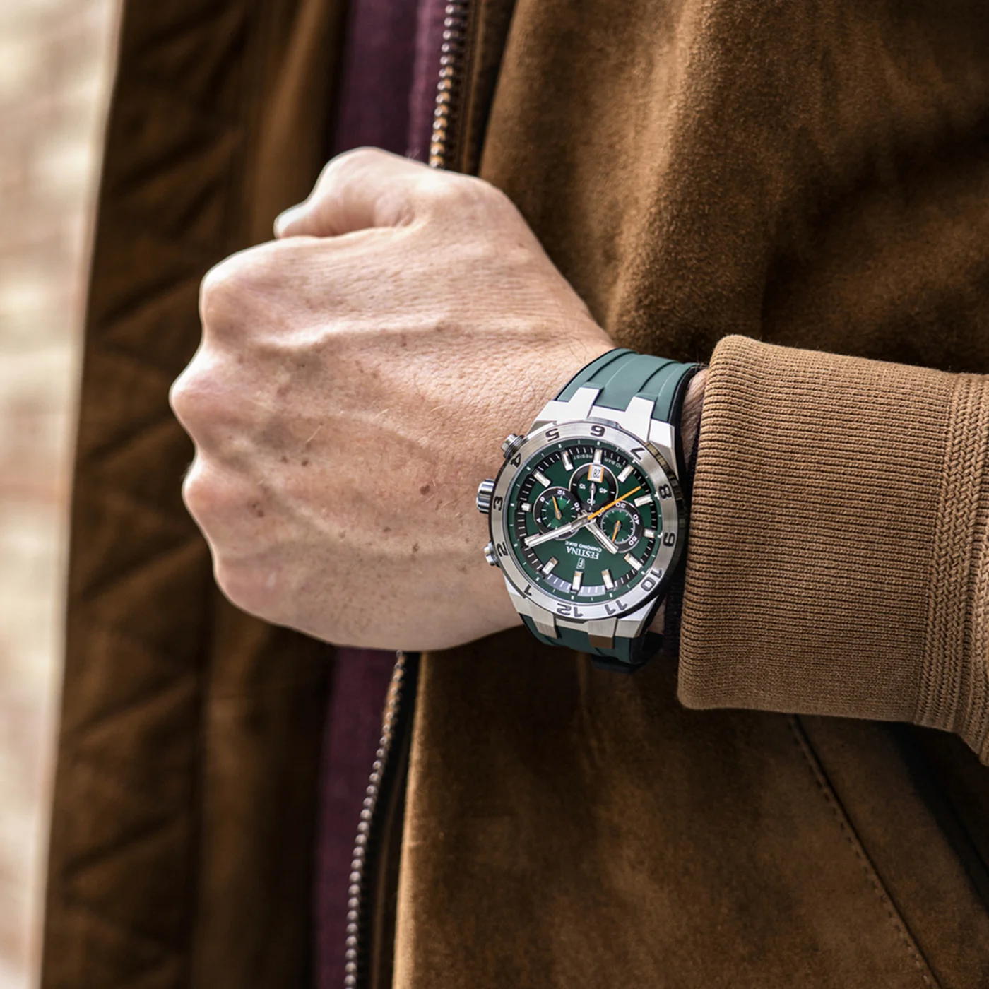 Festina Chrono Bike Green Watch F20671/2 - Image 2