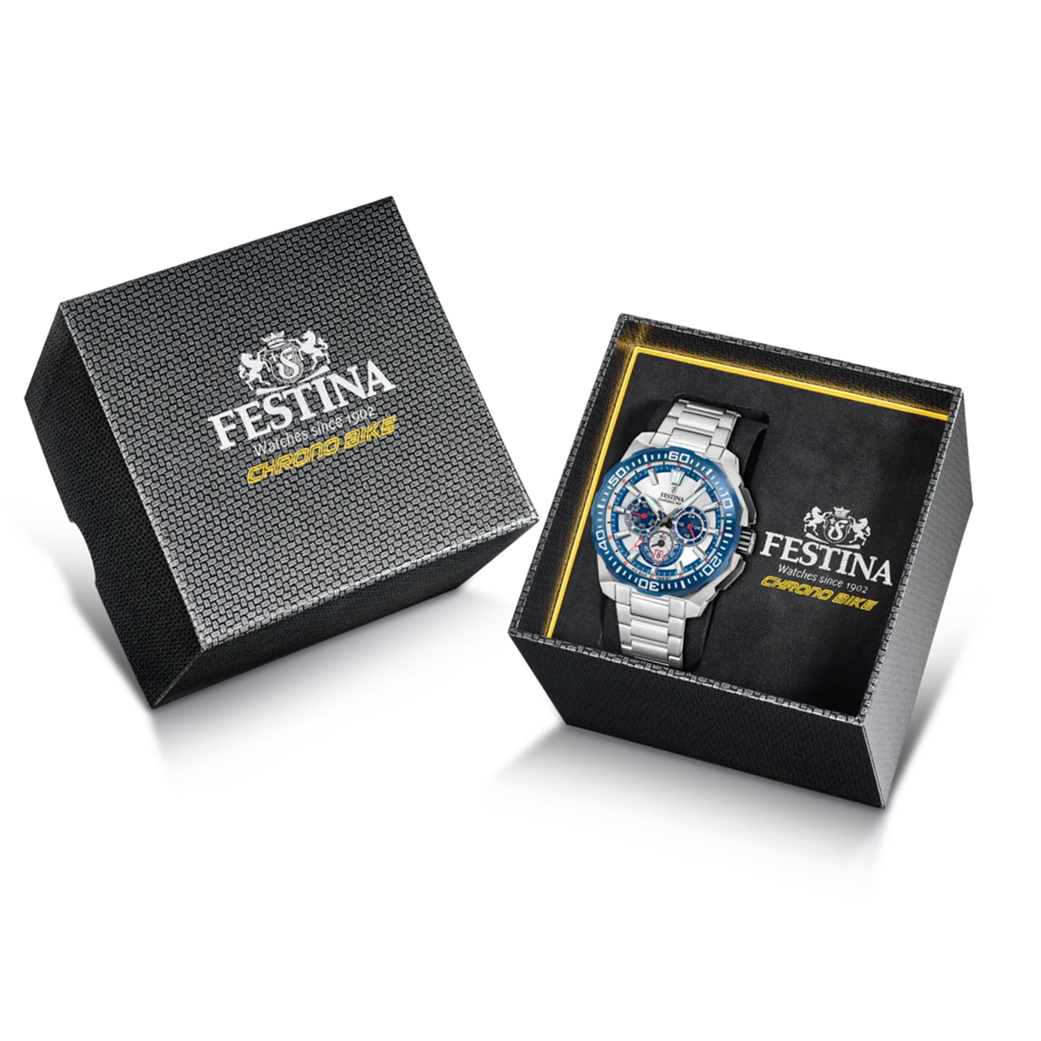 Festina Chrono Bike Silver Men's Watch F20724/1 - Image 5