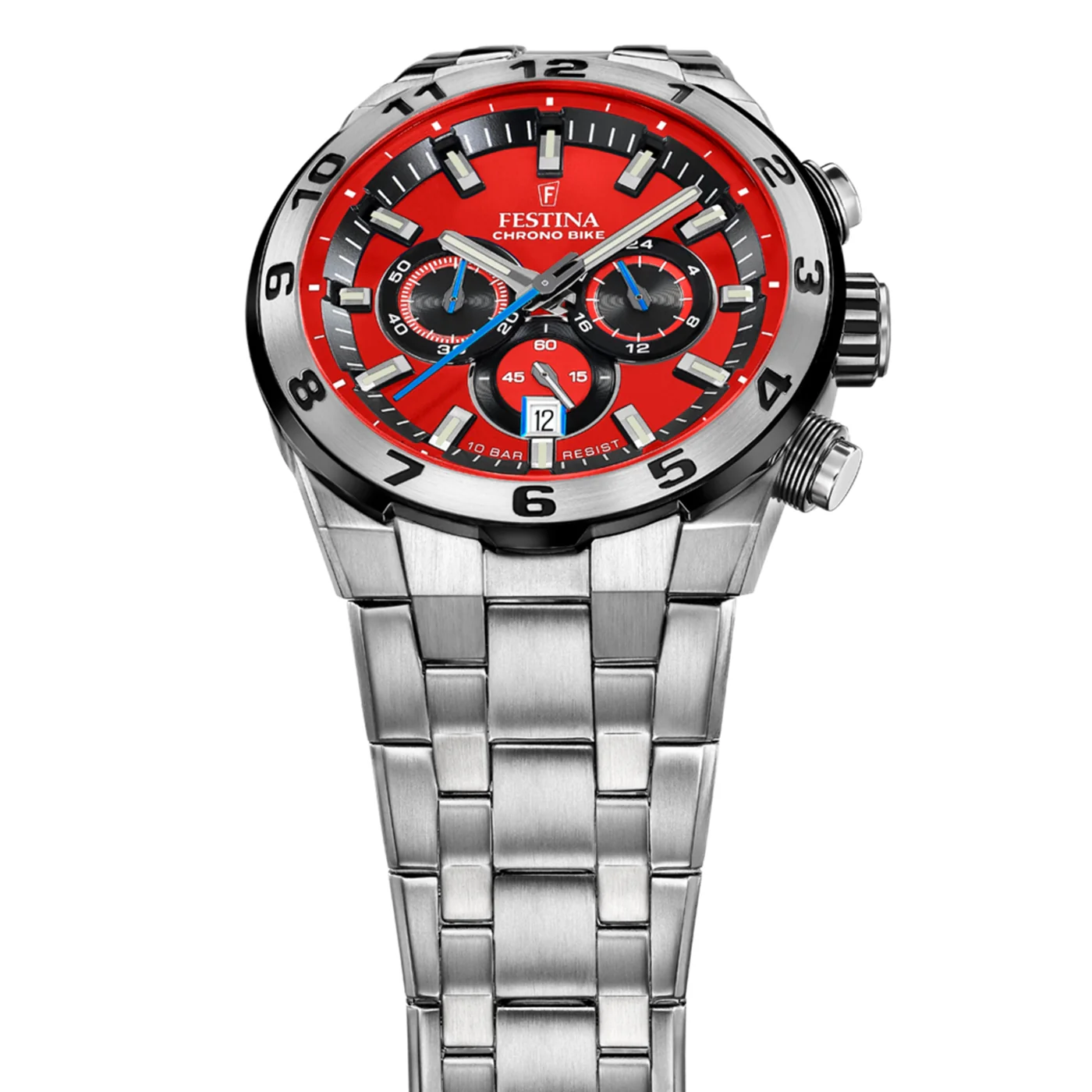 Festina Chrono Bike Silver Watch F20670/5 - Image 3