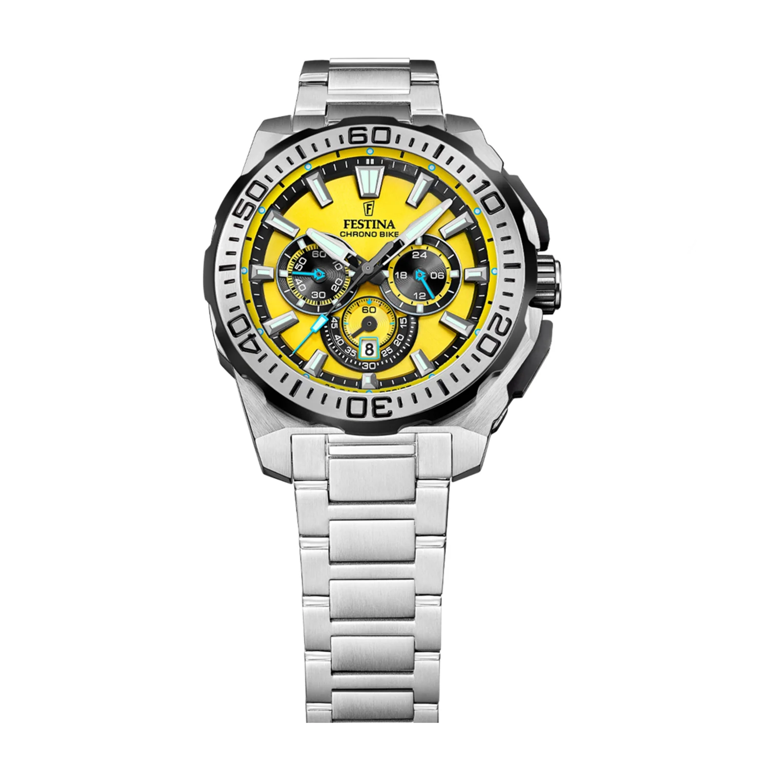 Festina Chrono Bike Yellow Men's Watch F20724/4 - Image 3
