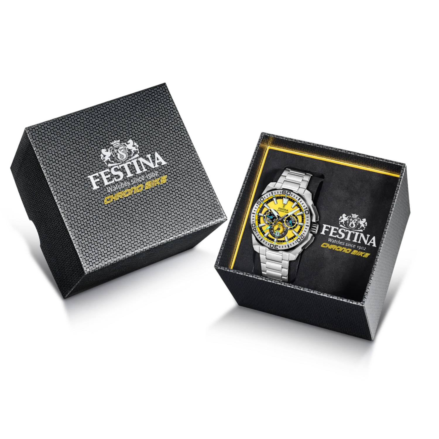 Festina Chrono Bike Yellow Men's Watch F20724/4 - Image 6