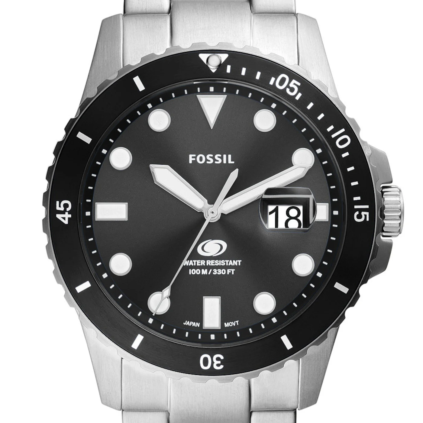 Fossil Blue Silver Watch FS6032 - Image 3
