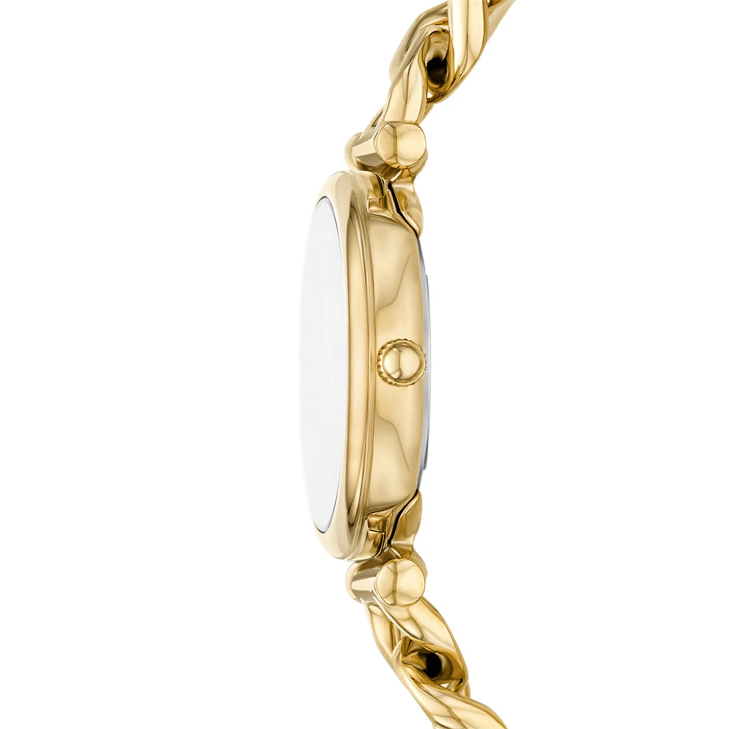 Fossil Carlie Gold and Black Pearl Women's Watch ES5416 - Image 3