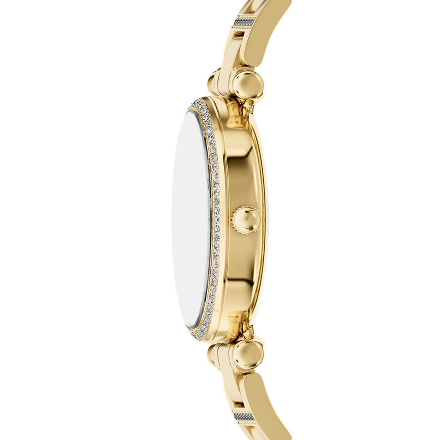 Fossil Carlie Round Gold Dial Watch ES5465 - Image 5