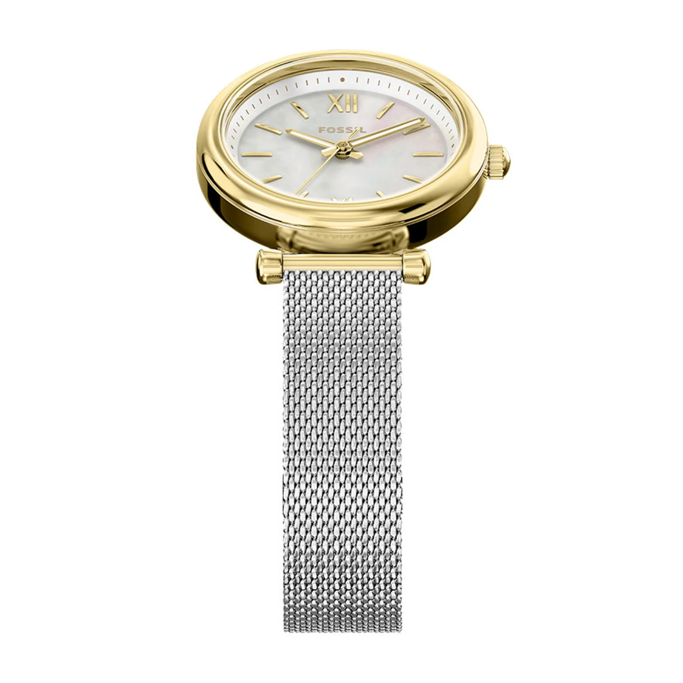 Fossil Carlie Round White Dial Watch ES5463 - Image 6