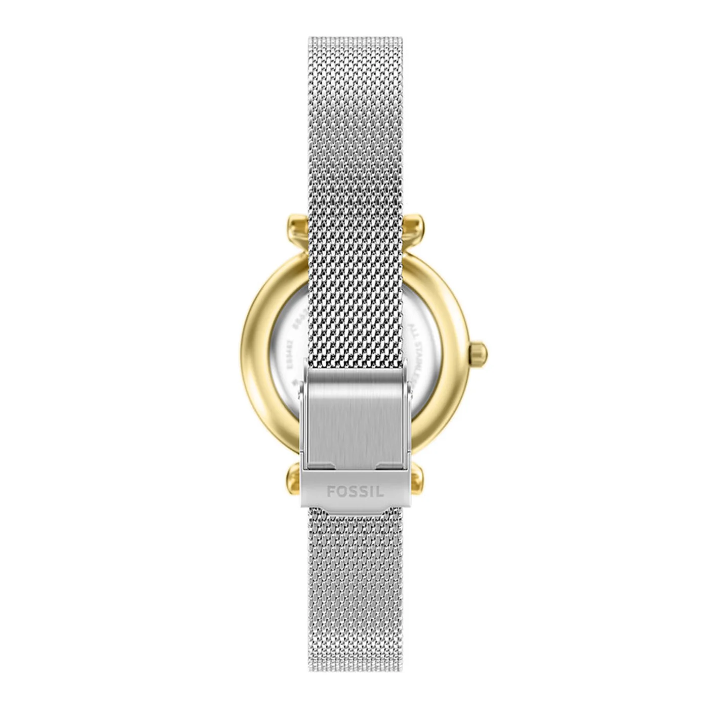 Fossil Carlie Round White Dial Watch ES5463 - Image 8