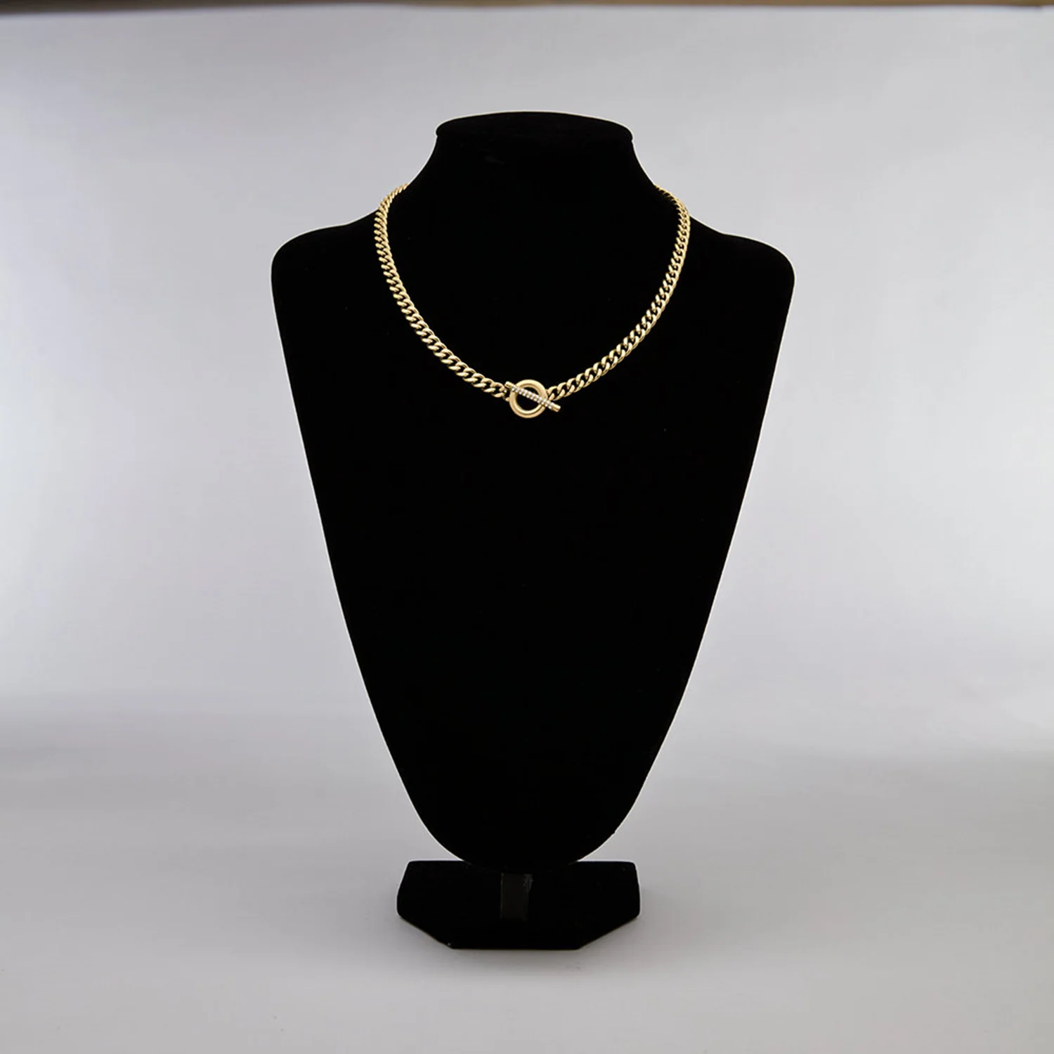 Fossil Carlie T-Bar Stainless Steel Women's Necklace JF04956710 - Image 5