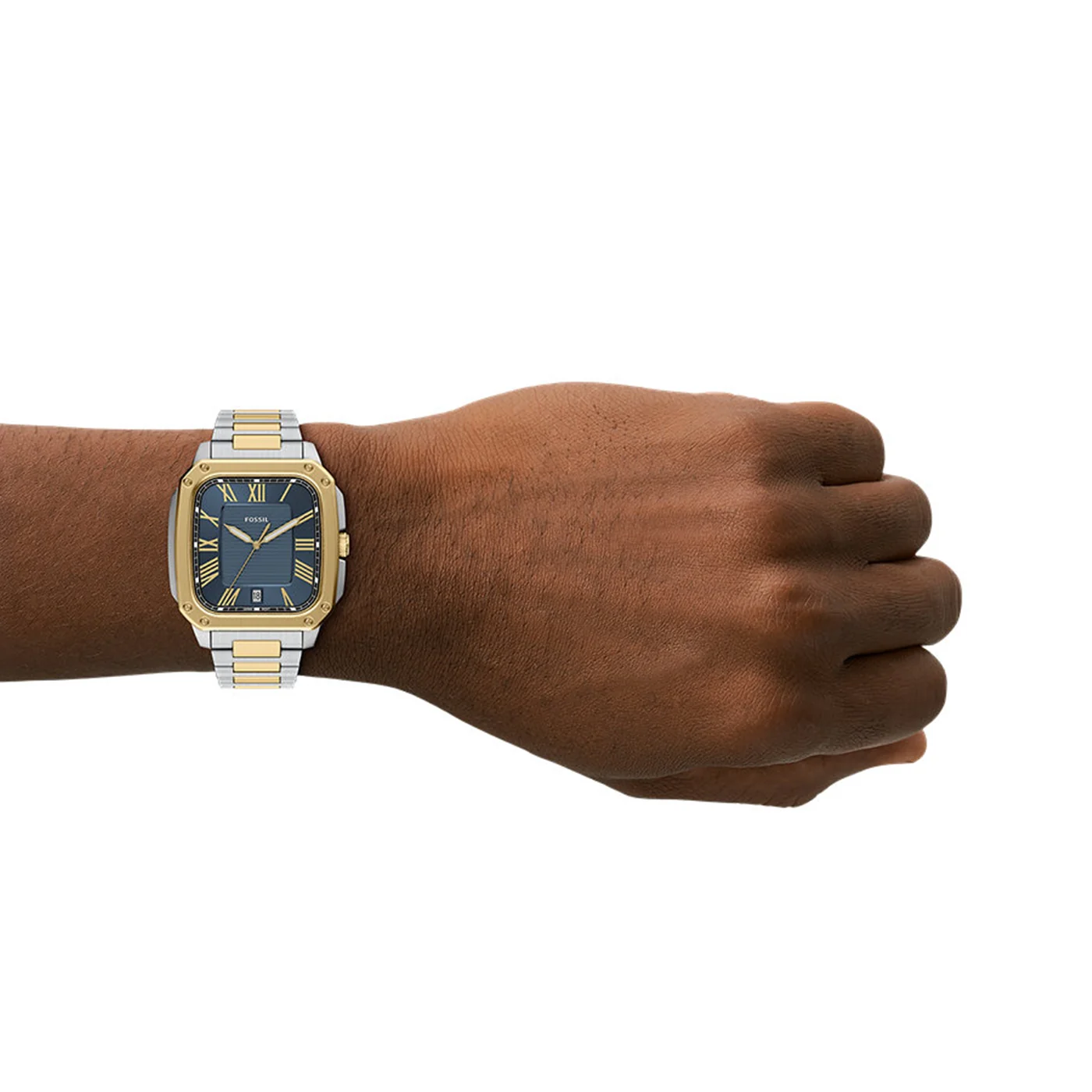 Fossil Crosby Rectangular Blue Dial Watch FS6161 - Image 4