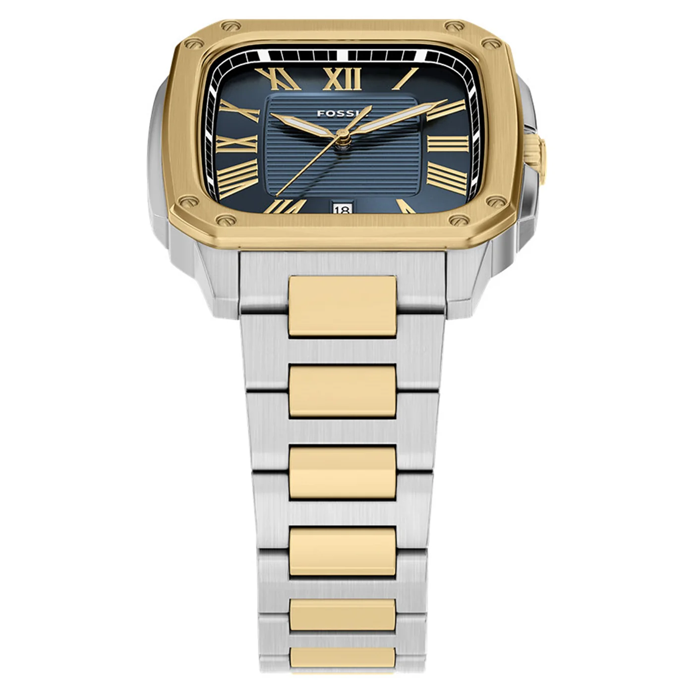 Fossil Crosby Rectangular Blue Dial Watch FS6161 - Image 6