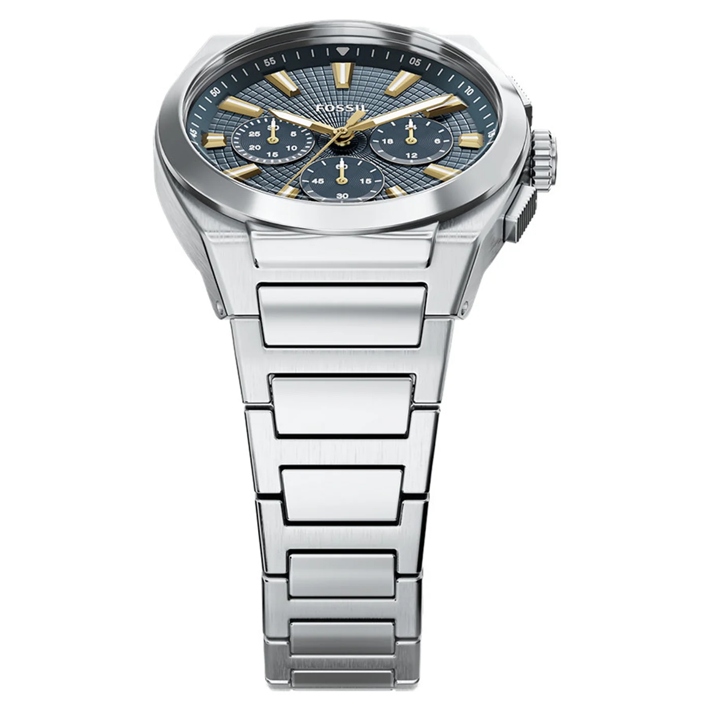 Fossil Everett Round Blue Dial Watch FS6154 - Image 6
