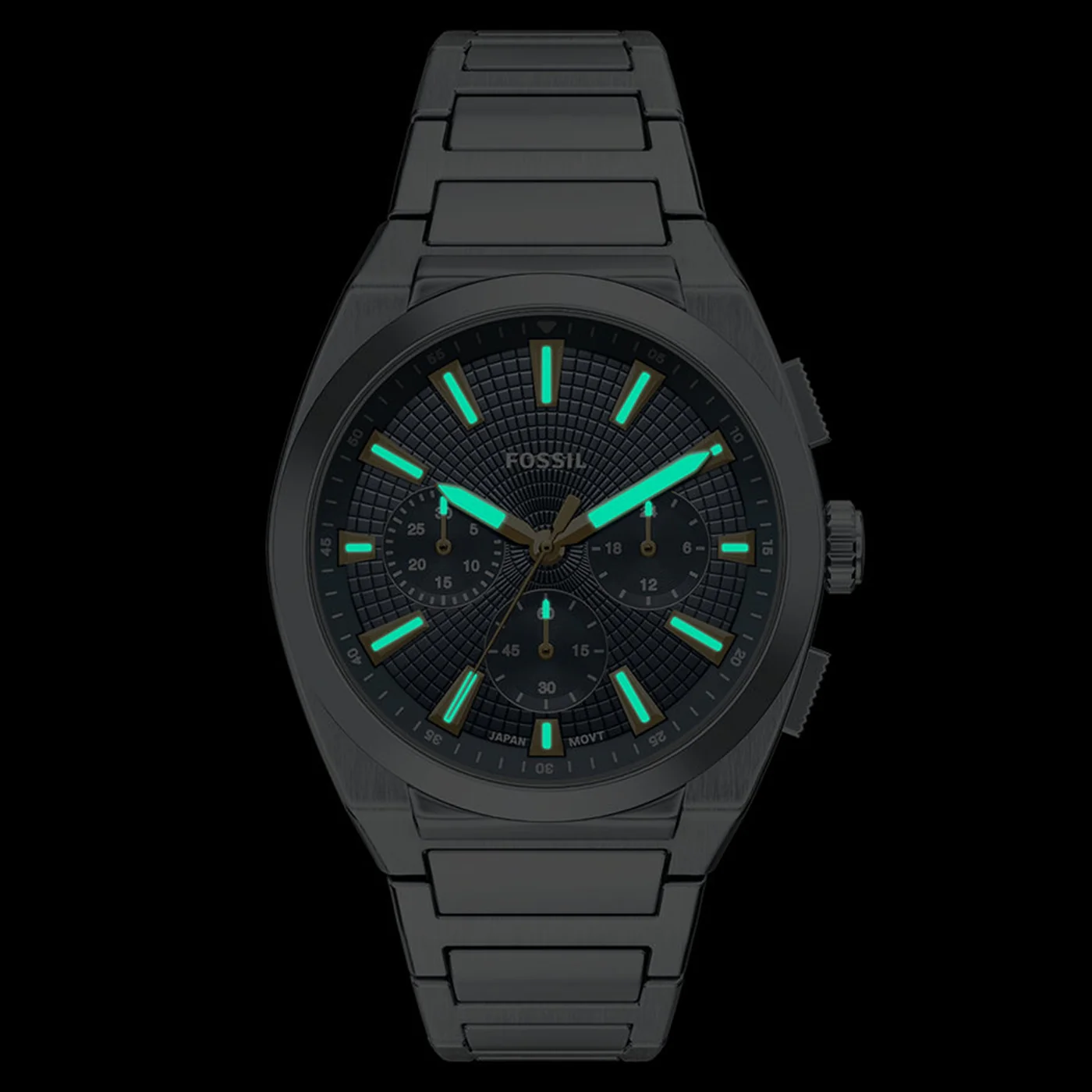 Fossil Everett Round Blue Dial Watch FS6154 - Image 7