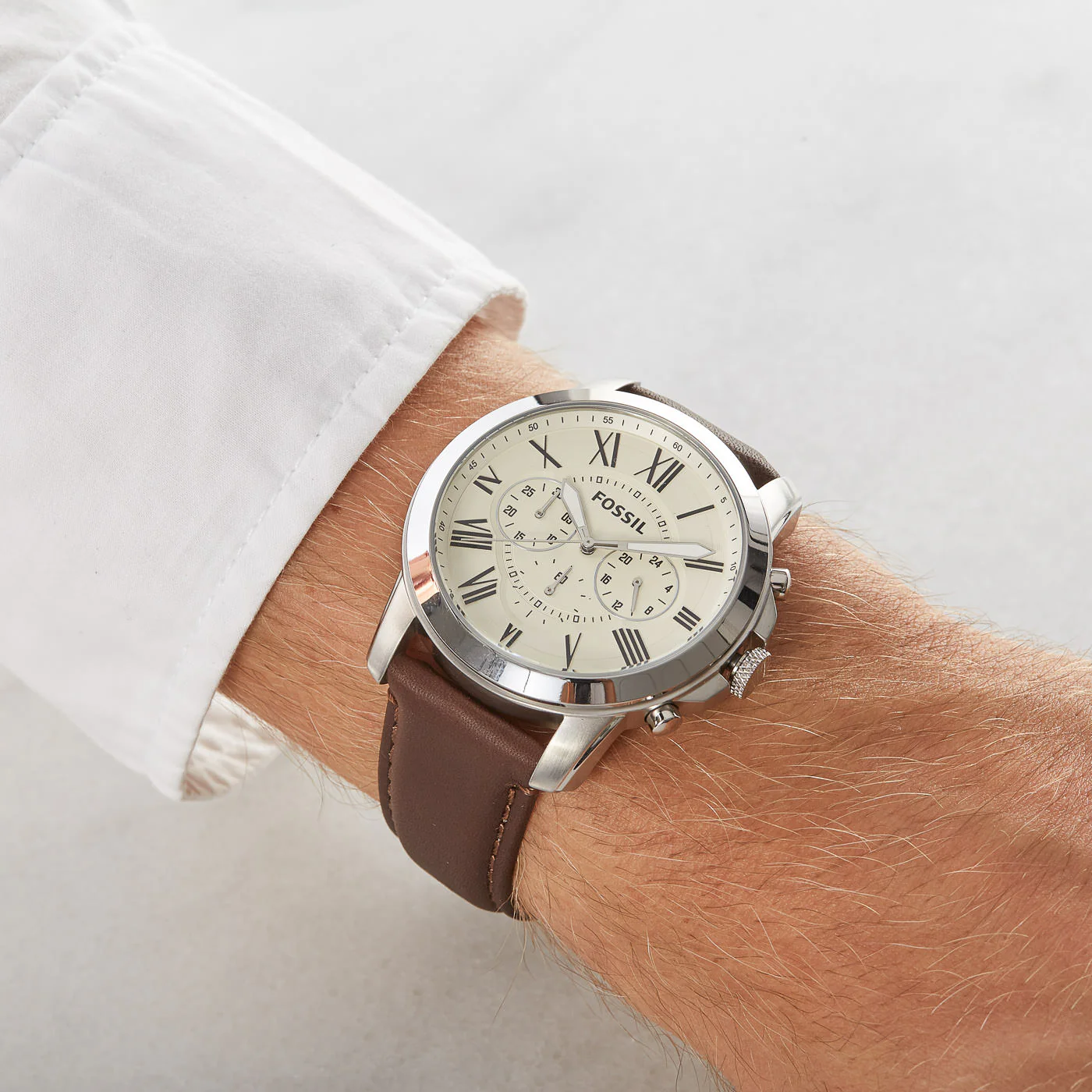 Fossil Grant Brown Watch FS4735 - Image 2
