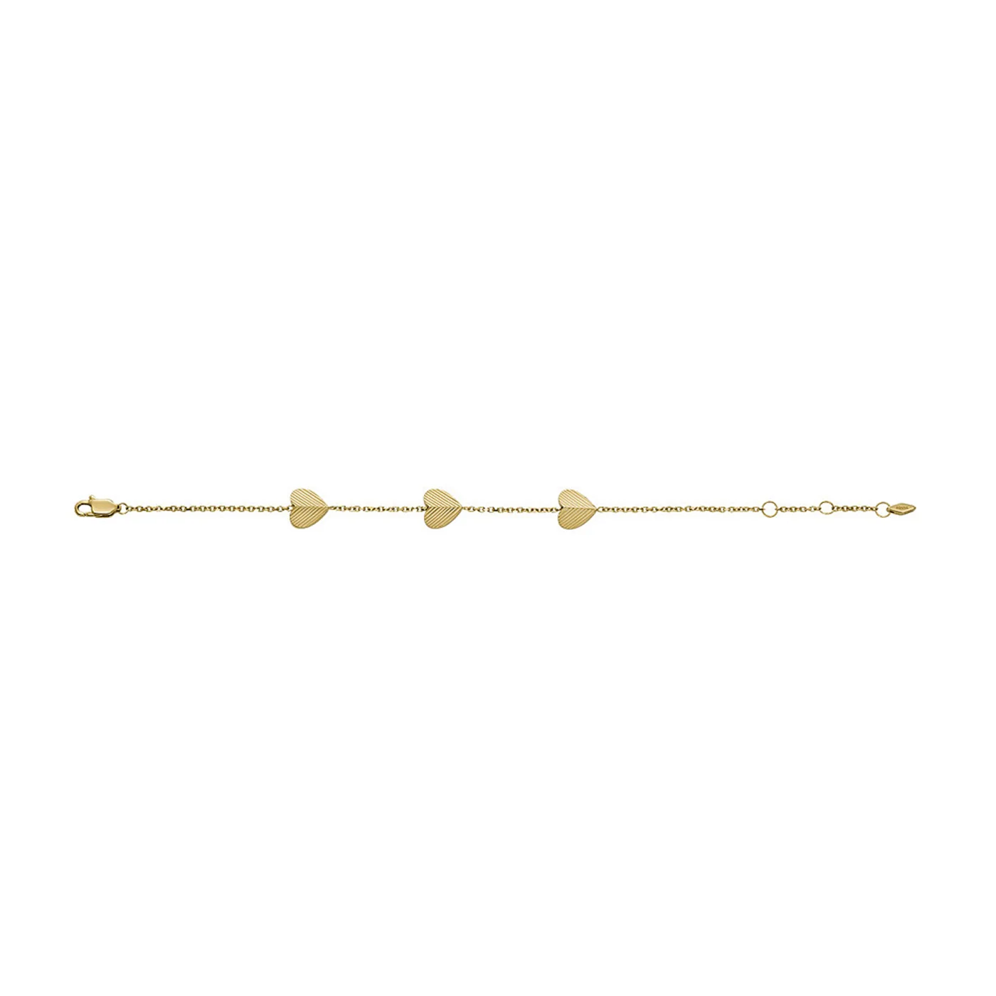 Fossil Harlow Gold Bracelet JF04653710 - Image 3