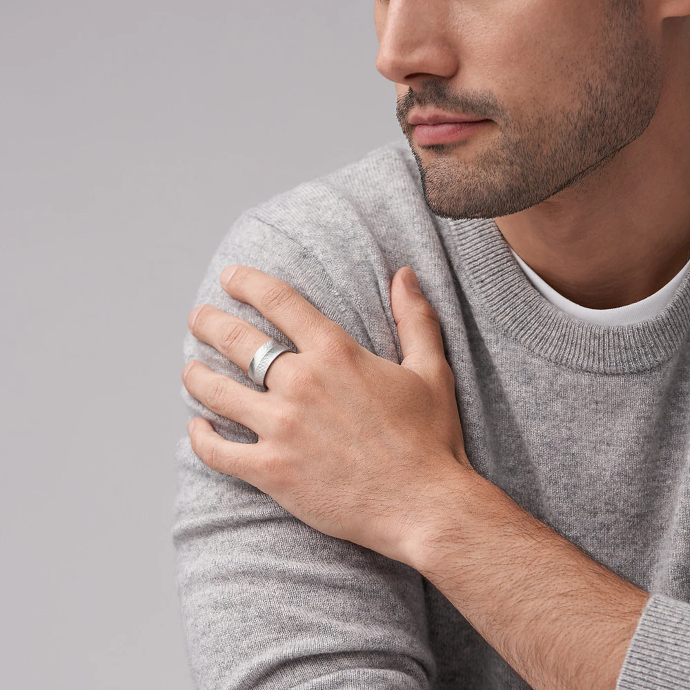 Fossil Harlow Zilverkleurige Ring JF04568040-9 - Image 2